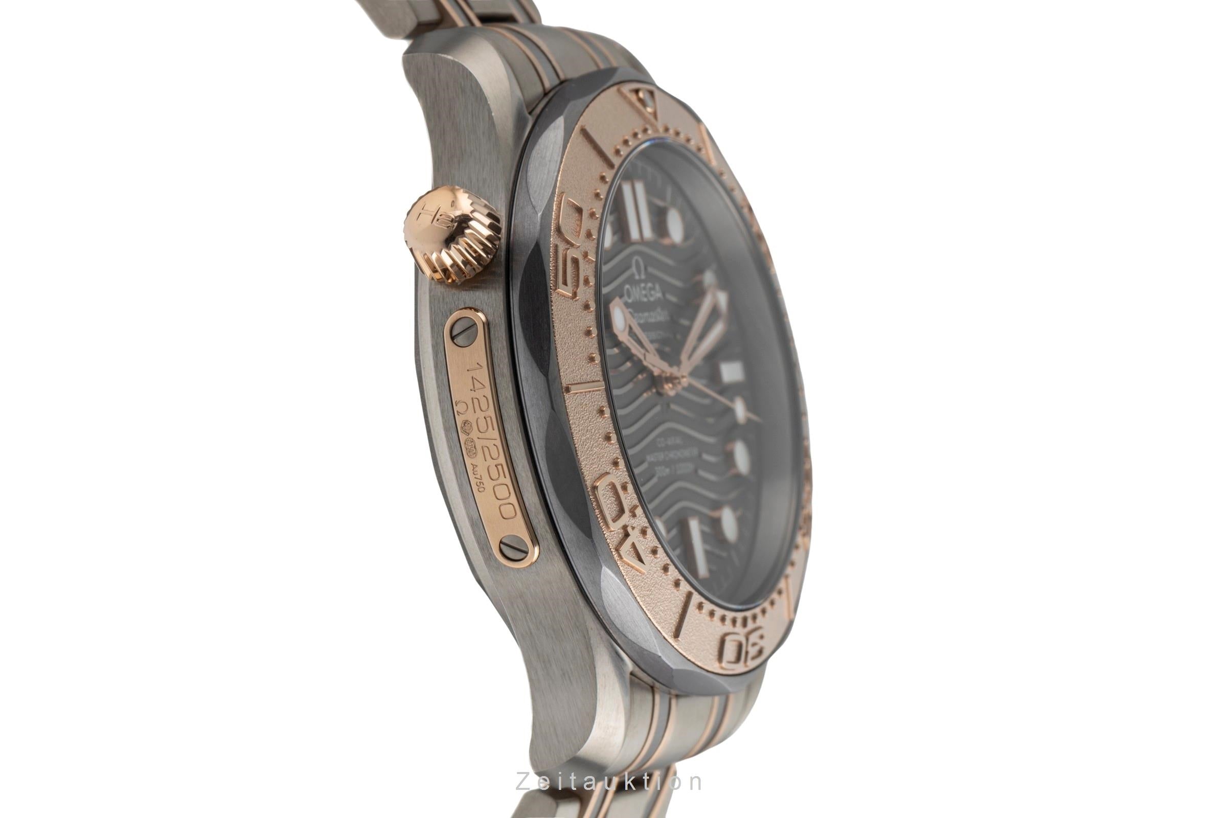 Omega Seamaster titanio / oro automatismo orologio da uomo 210.60.42.20.99.001 LP: 16200EUR Limited  [2503224]