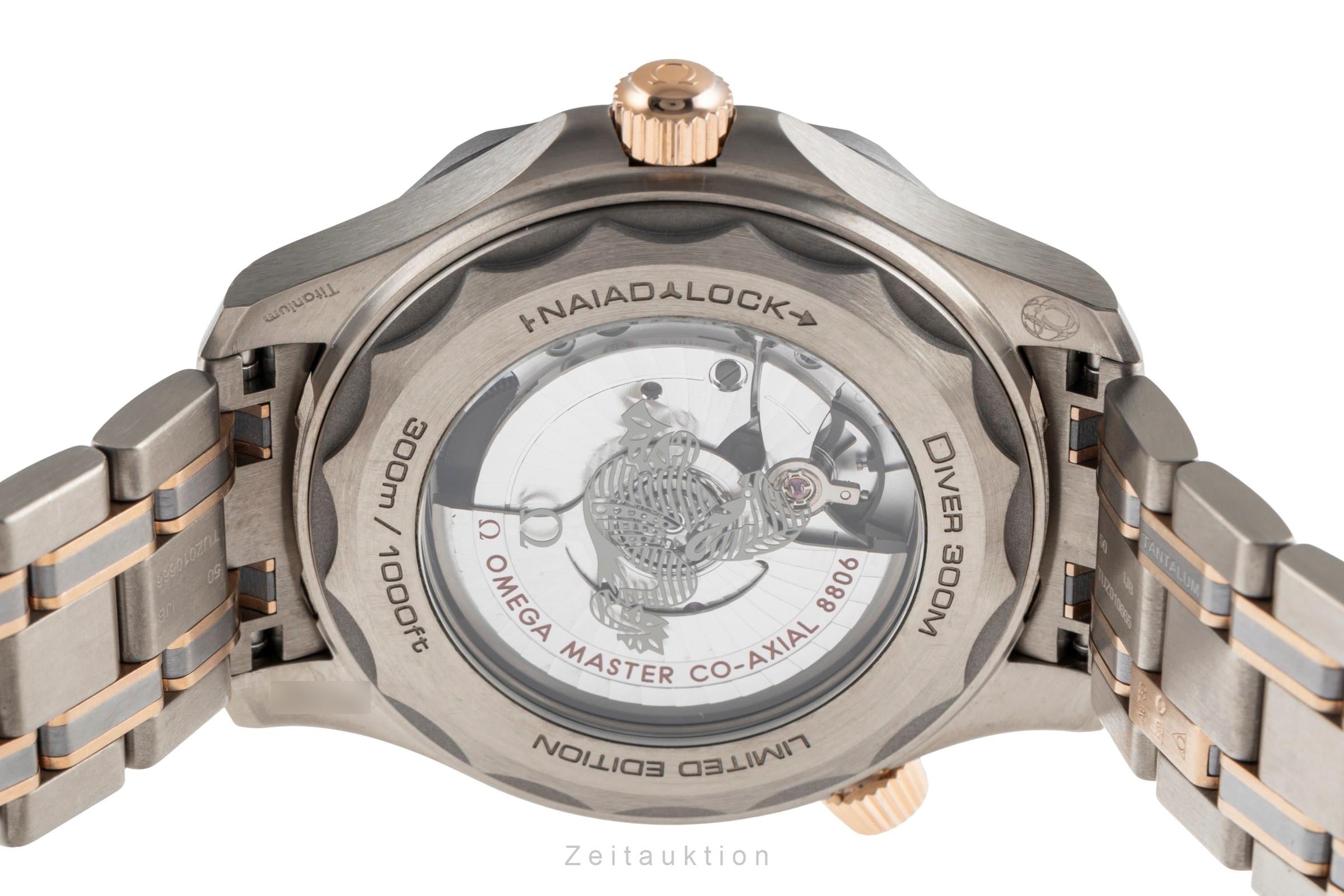 Omega Seamaster titanio / oro automatismo orologio da uomo 210.60.42.20.99.001 LP: 16200EUR Limited  [2503224]