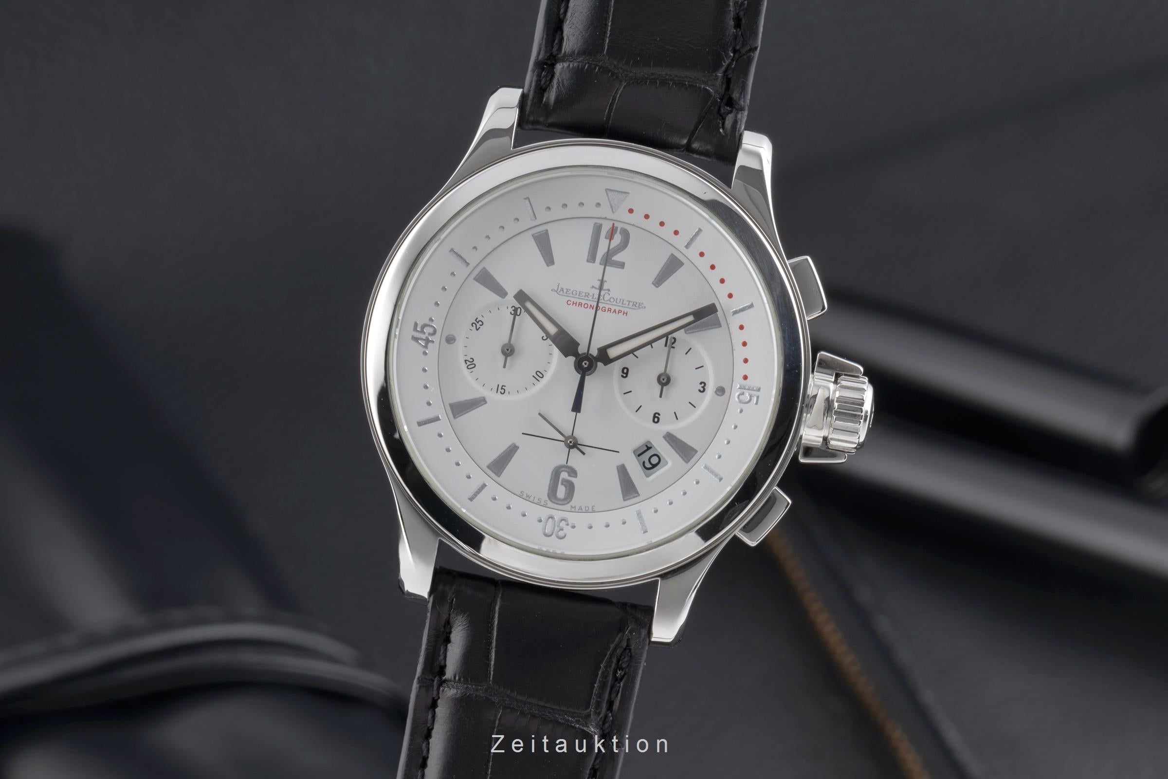 Jaeger LeCoultre Master Compressor chronographe acier quartz montre pour hommes 148.8.31  [2503226]