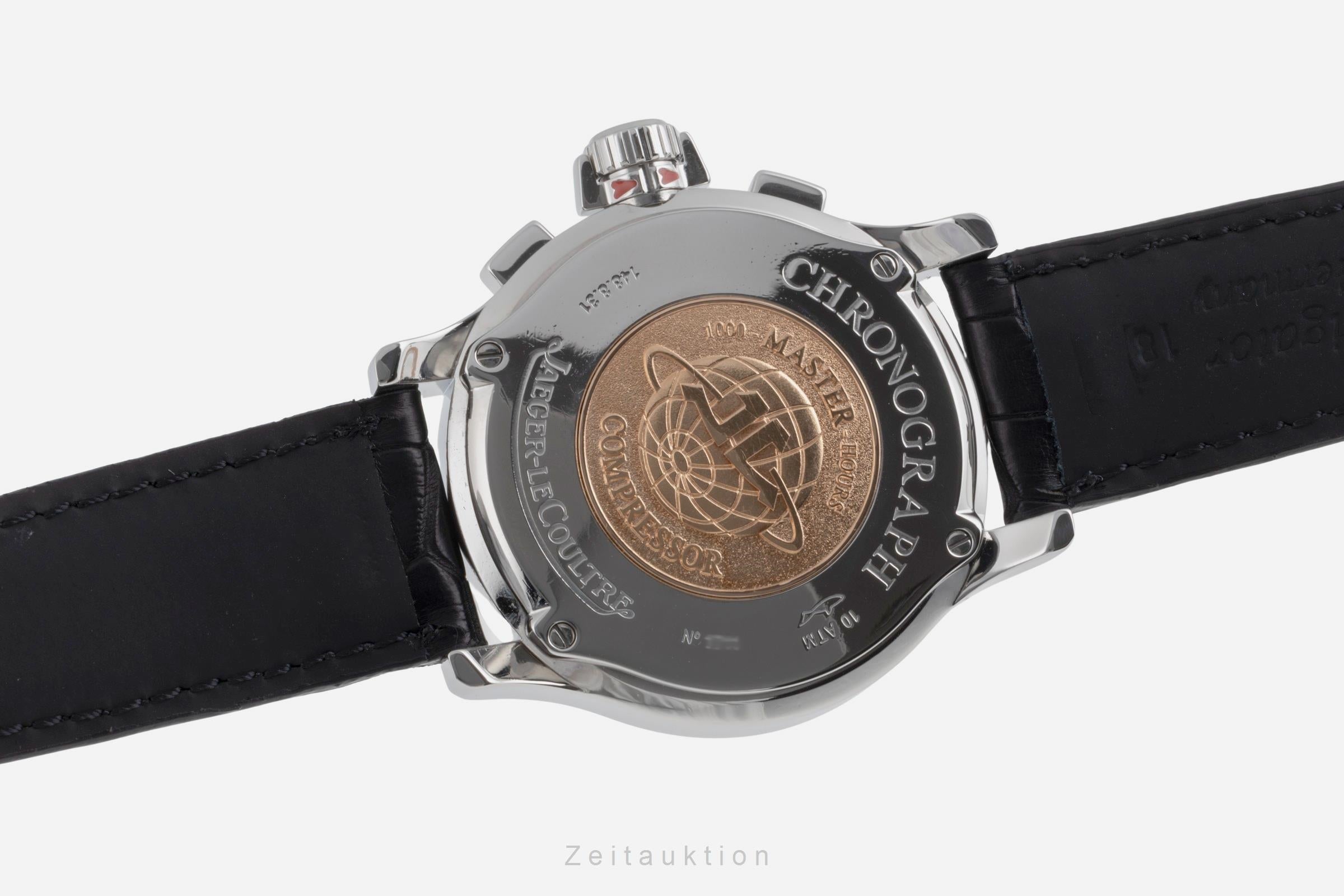 Jaeger LeCoultre Master Compressor chronograph steel quartz Kal