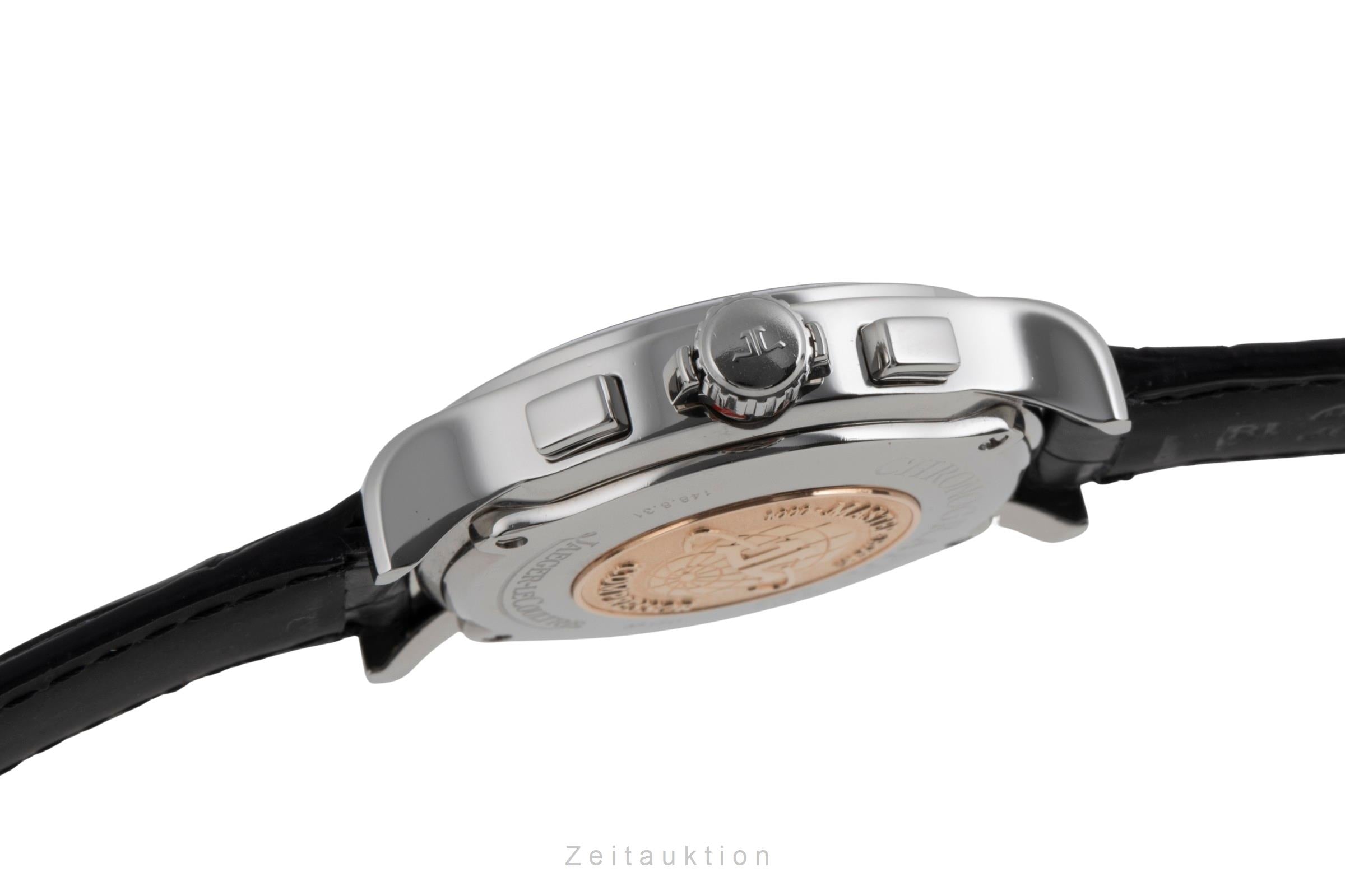 Jaeger LeCoultre Master Compressor chronographe acier quartz montre pour hommes 148.8.31  [2503226]