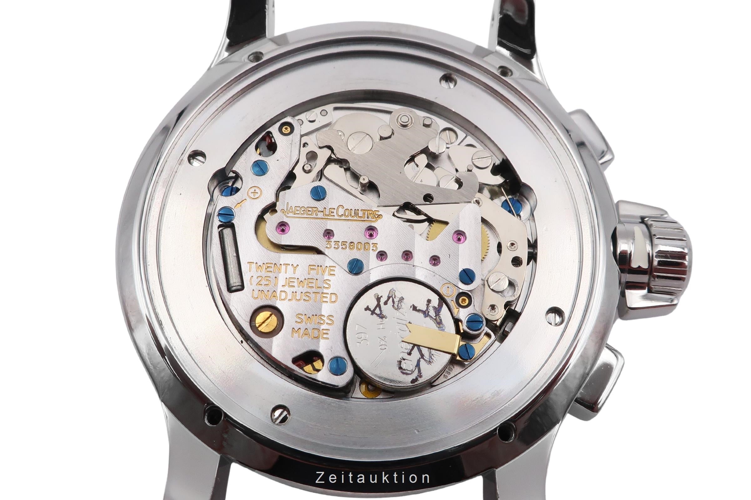 Jaeger LeCoultre Master Compressor chronograph steel quartz Kal