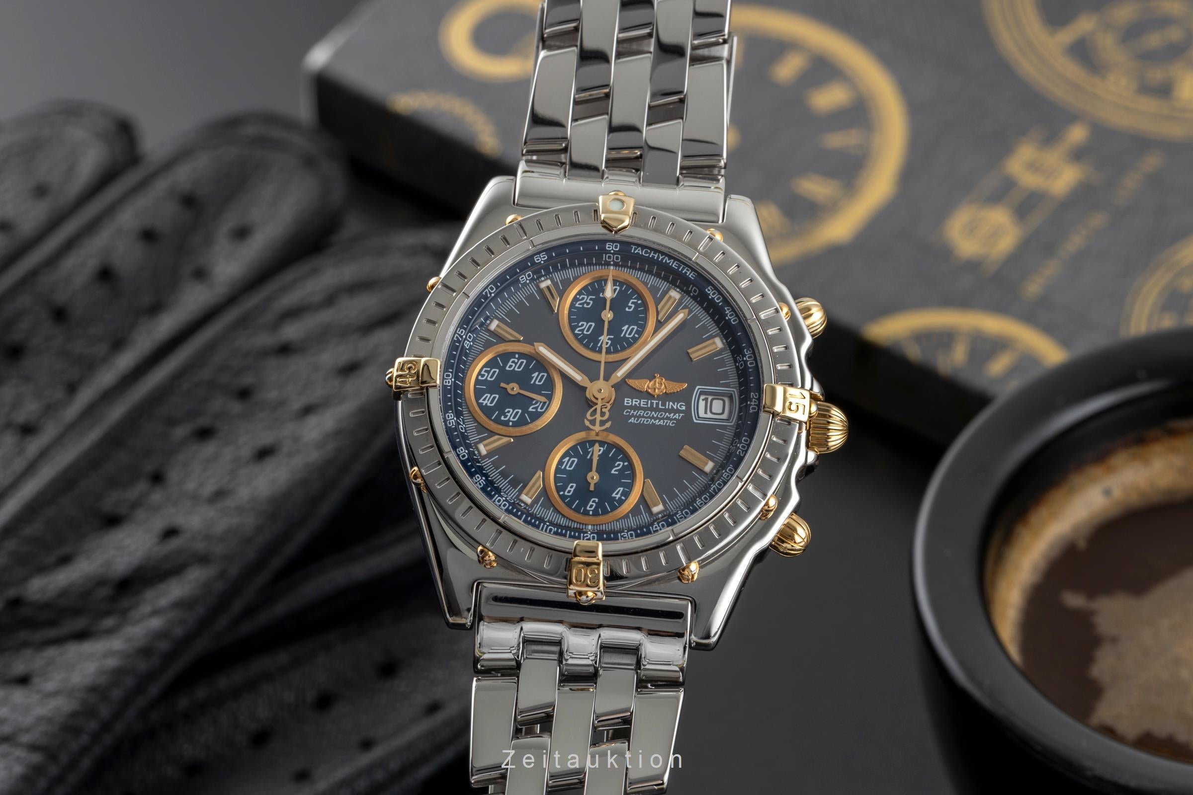 Breitling Chronomat cronógrafo acero / oro automático reloj para caballeros B13050.1  [2503227]