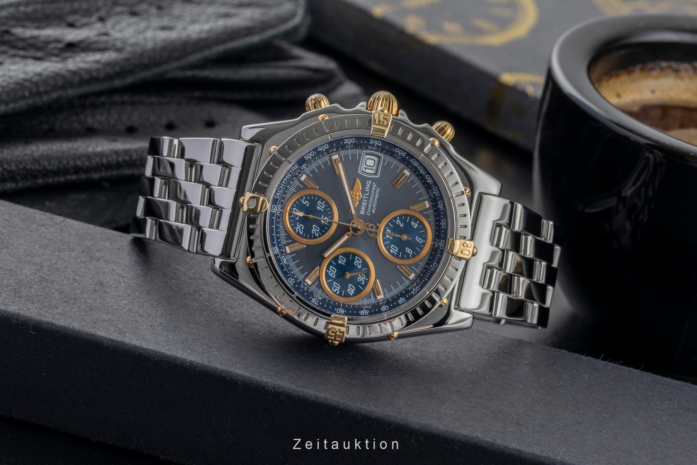 Breitling Chronomat cronógrafo acero / oro automático reloj para caballeros B13050.1  [2503227]