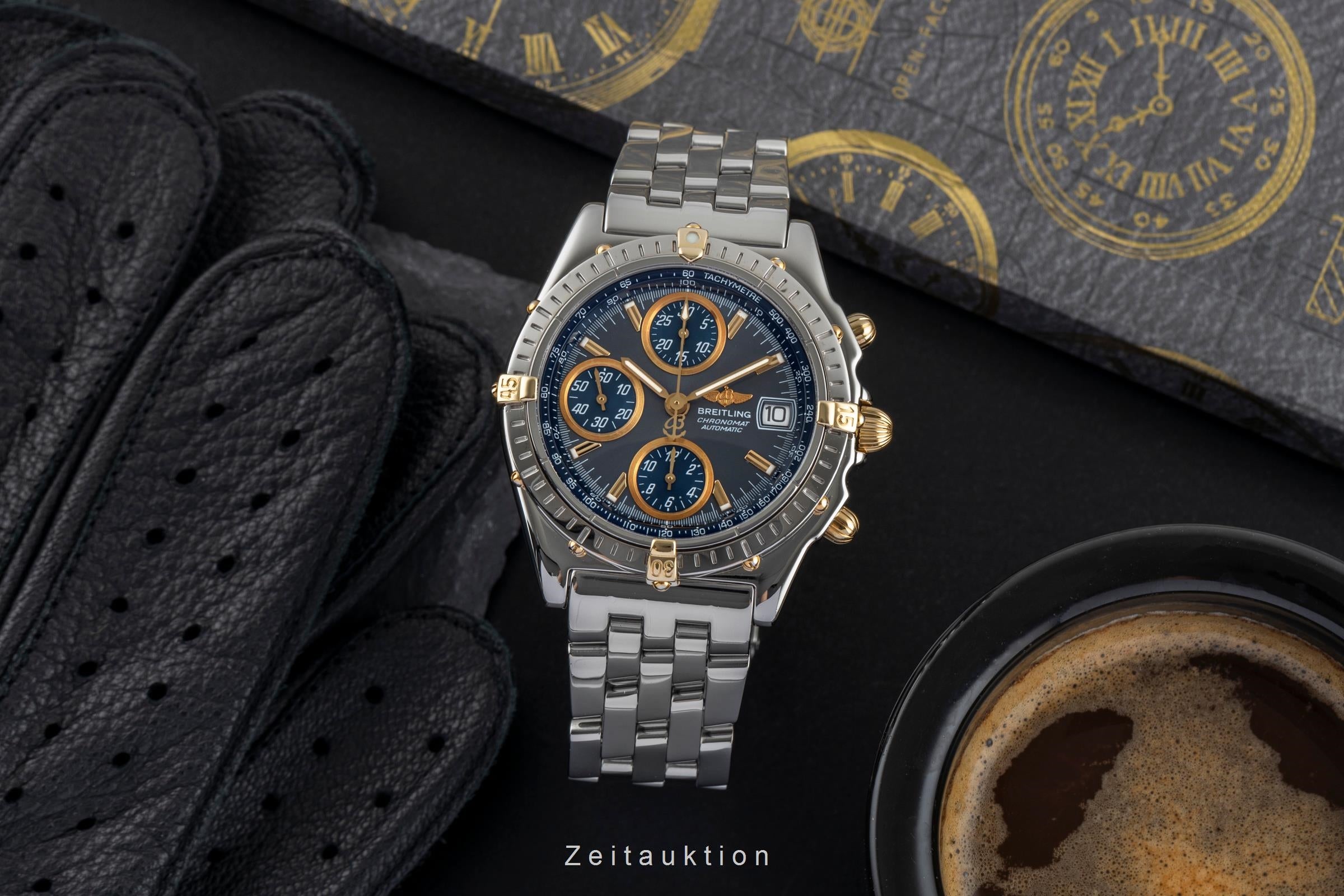 Breitling Chronomat cronógrafo acero / oro automático reloj para caballeros B13050.1  [2503227]