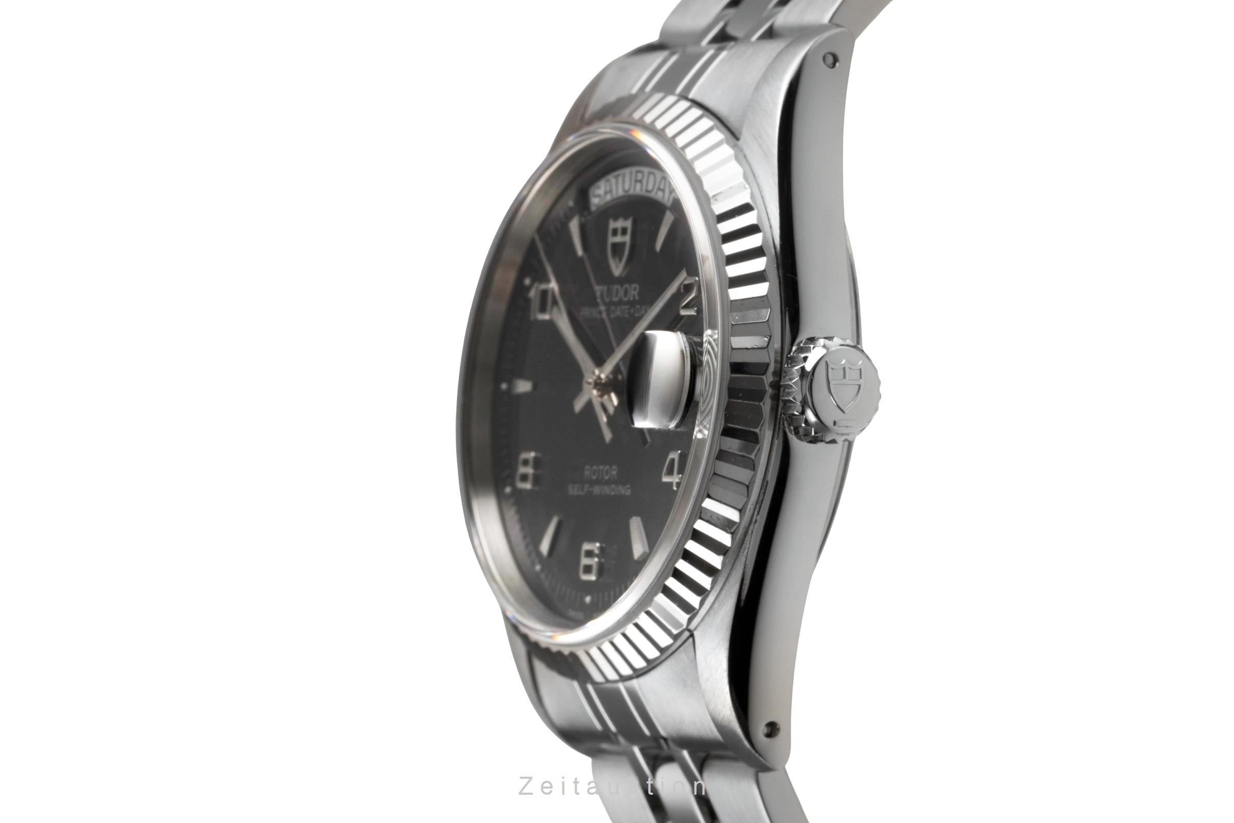 Tudor Date-Day acier / or blanc automatique montre pour hommes 76214  [2503229]