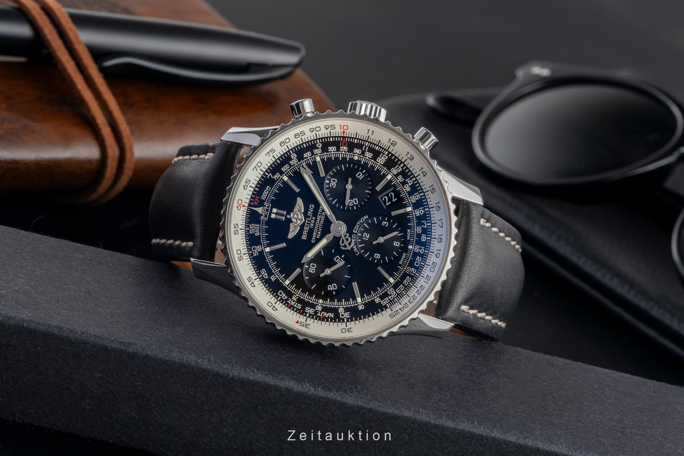 Breitling Navitimer 01 cronógrafo acero automático reloj para caballeros AB01211Y/BE65 Limited  [2503231]