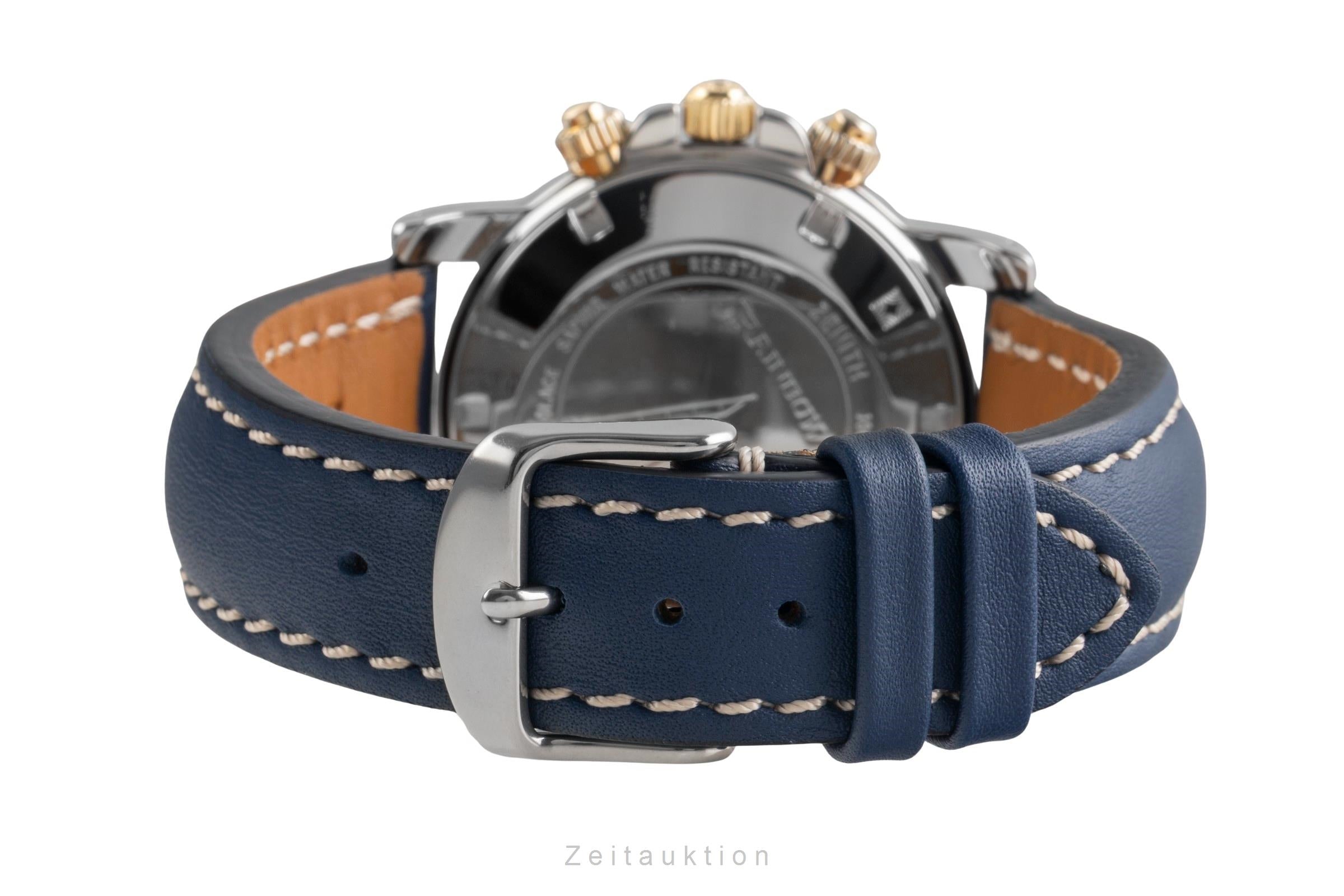 Zenith Rainbow Chronograph Stahl / Gold Automatik Ref. 53.0370.400 B&P 1993 [2503232]