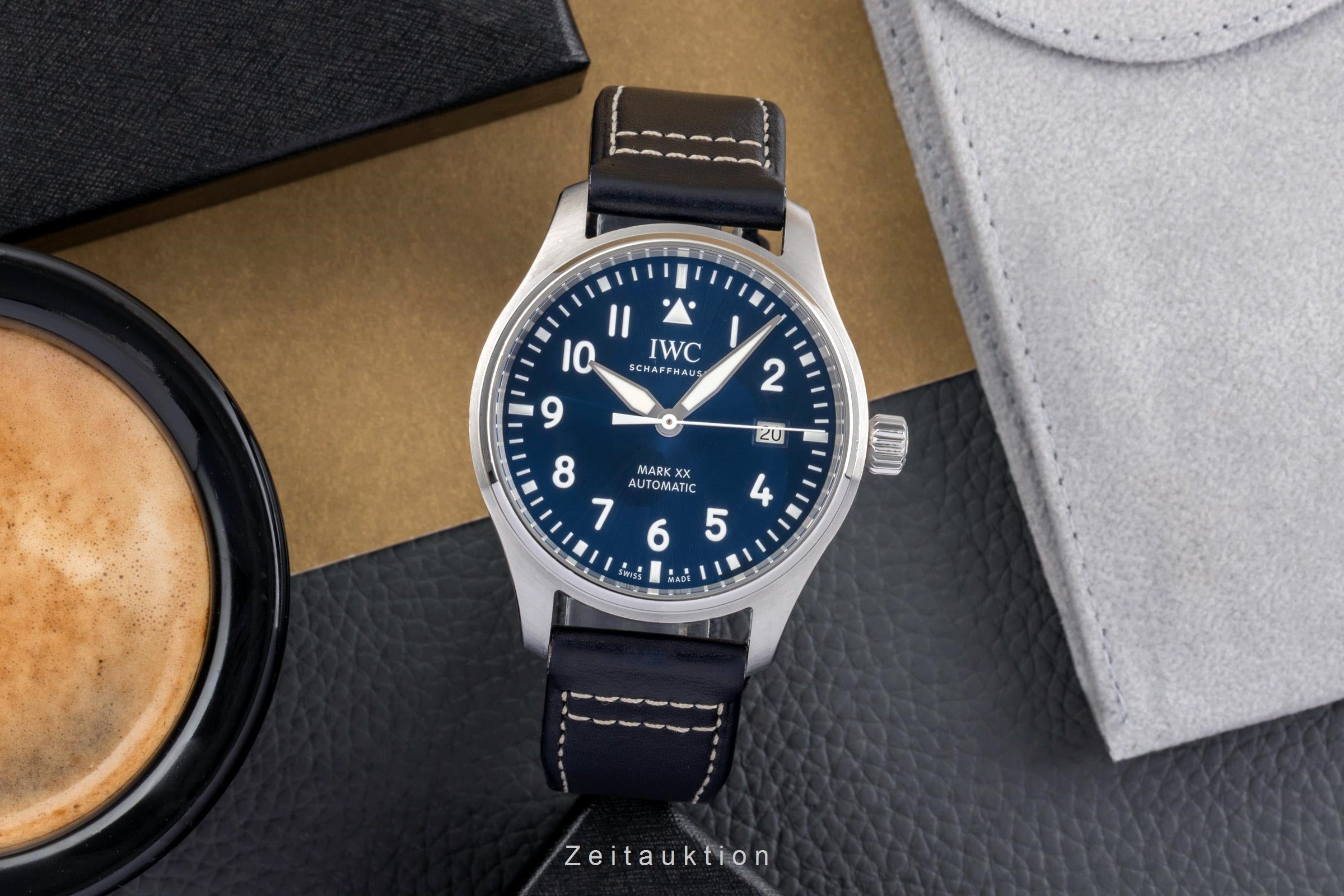 IWC Fliegeruhr acciaio automatismo orologio da uomo IW328203 LP: 5700EUR  [2503235]