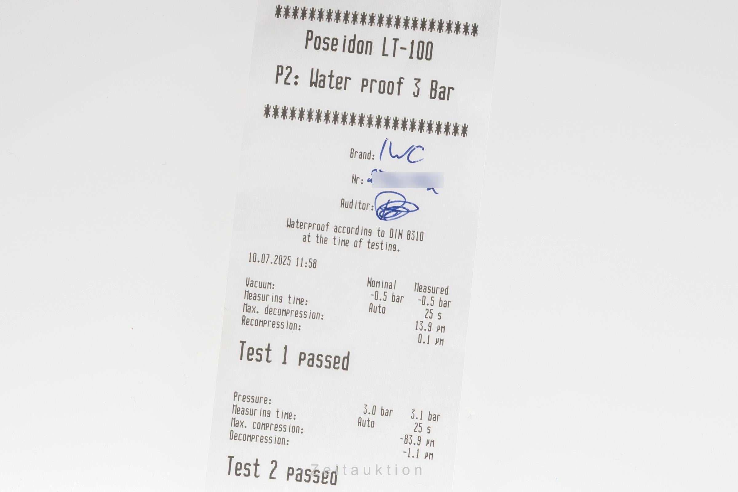 IWC Portugieser chronograph steel automatic men's watch IW371401 LP: 9100EUR  [2503236]