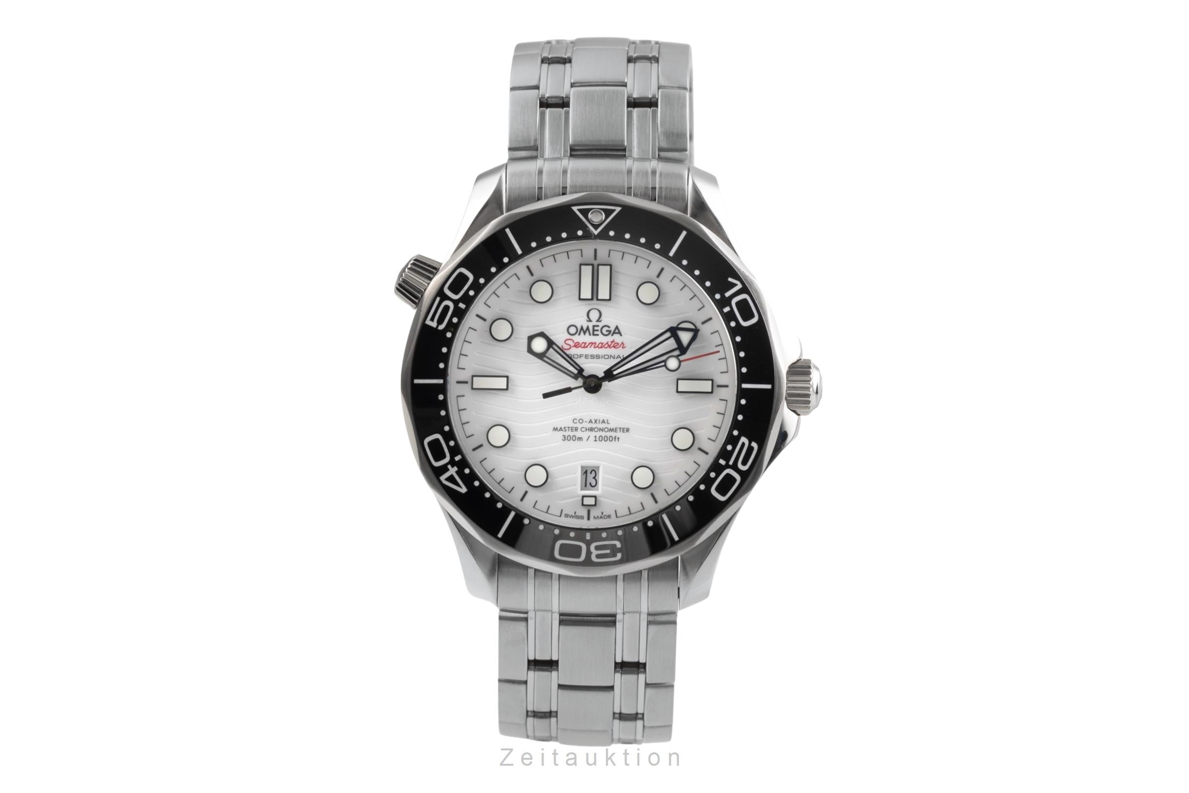 Omega Seamaster steel automatic men's watch 210.30.42.20.04.001 LP: 6500EUR  [2503240]