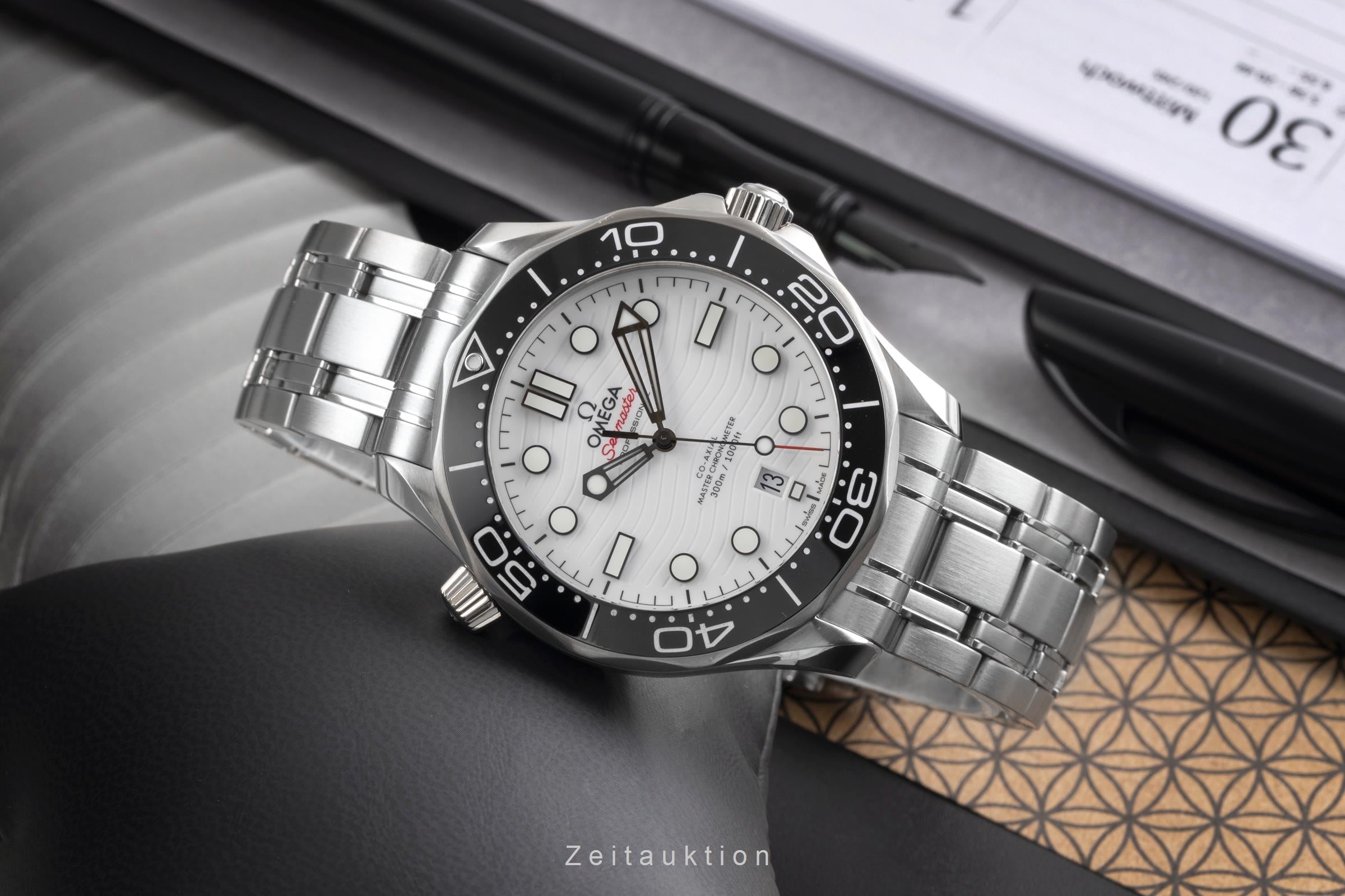 Omega Seamaster steel automatic men's watch 210.30.42.20.04.001 LP: 6500EUR  [2503240]