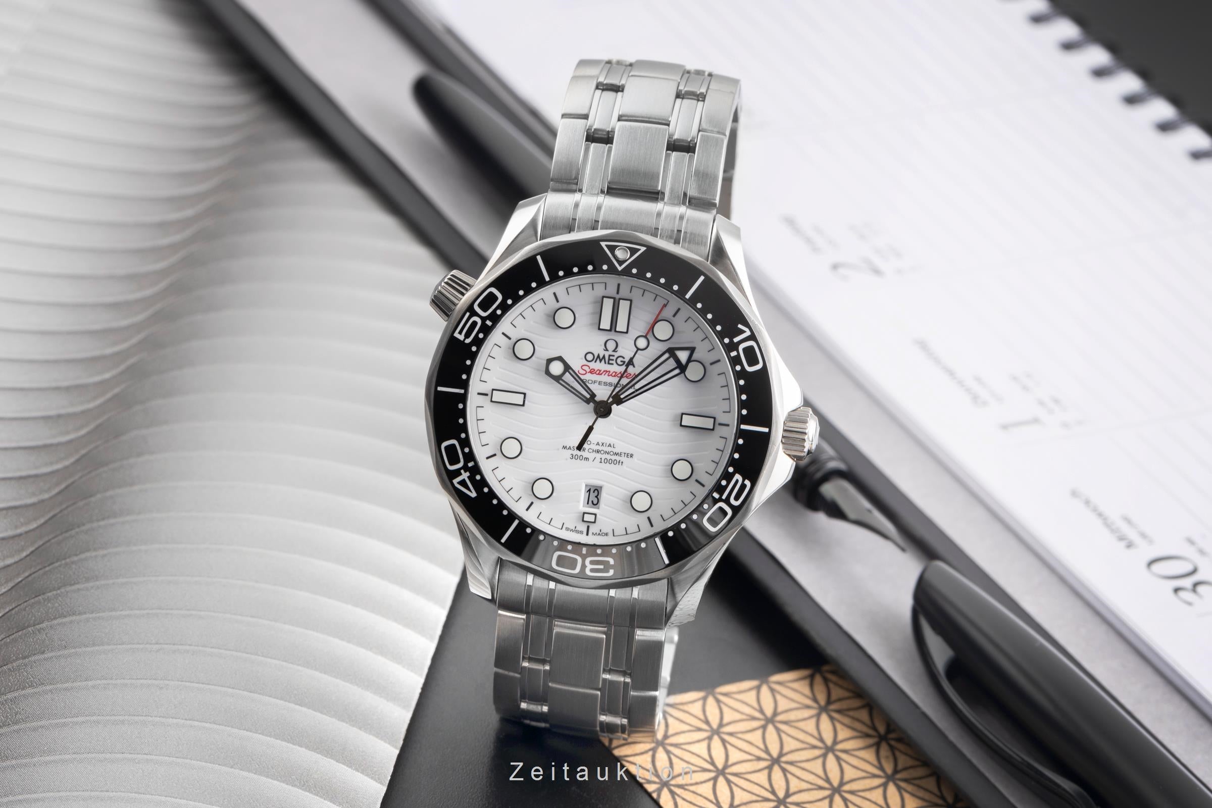 Omega Seamaster steel automatic men's watch 210.30.42.20.04.001 LP: 6500EUR  [2503240]