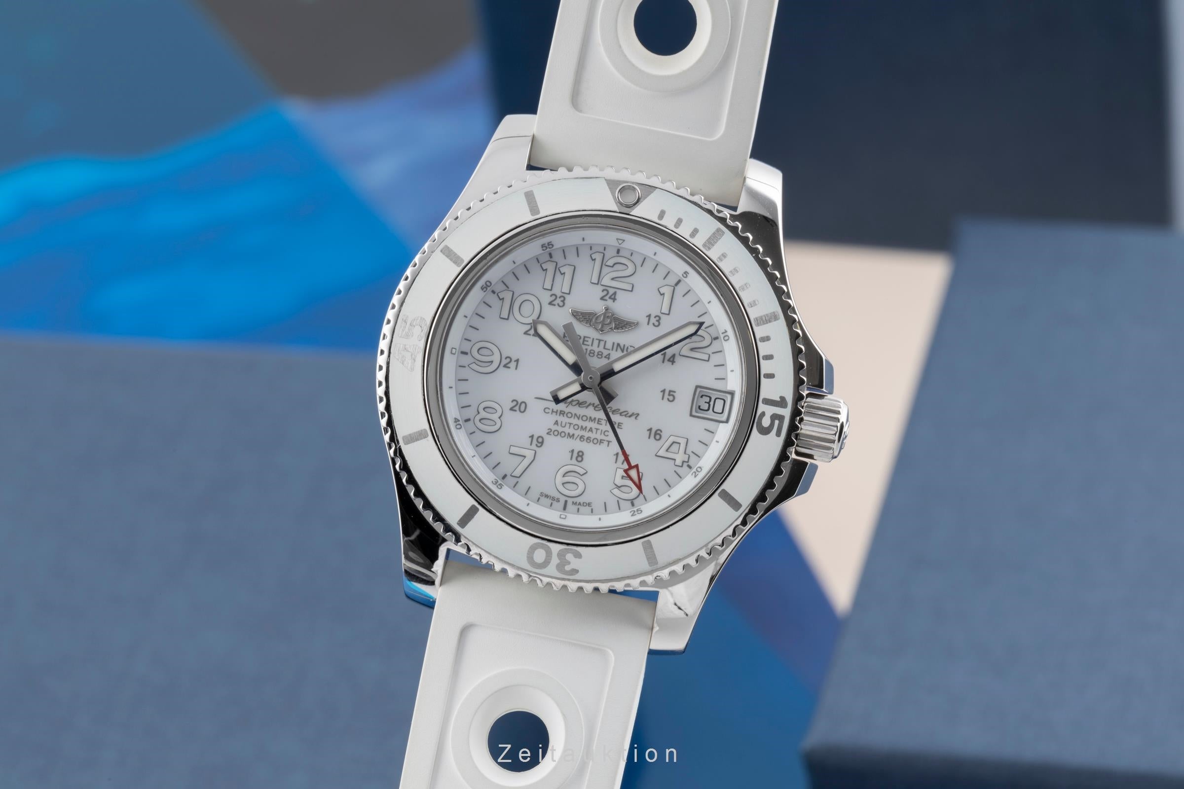 Breitling Superocean acier automatique montre pour hommes A17312D2/A775 LP: 5050EUR  [2503242]