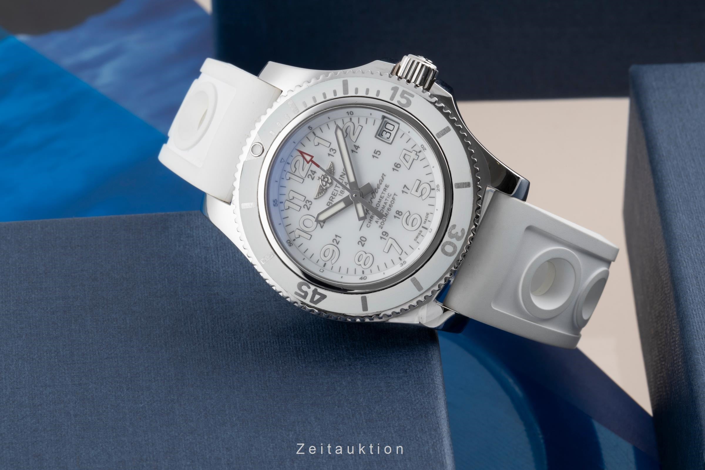 Breitling Superocean acier automatique montre pour hommes A17312D2/A775 LP: 5050EUR  [2503242]