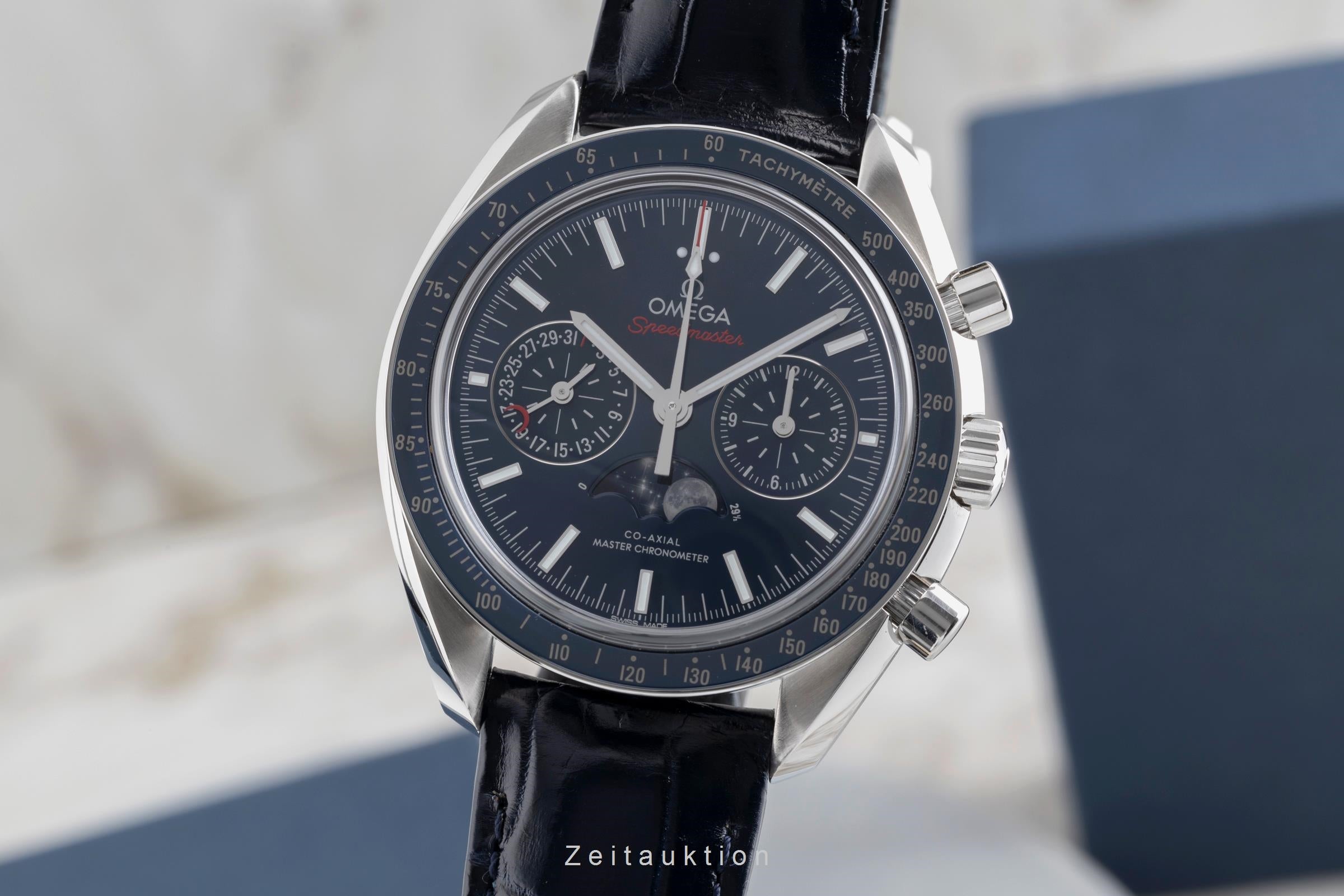 Omega Speedmaster Moonwatch cronógrafo acero automático reloj para caballeros 304.33.44.52.03.001 LP: 12200EUR  [2503243]