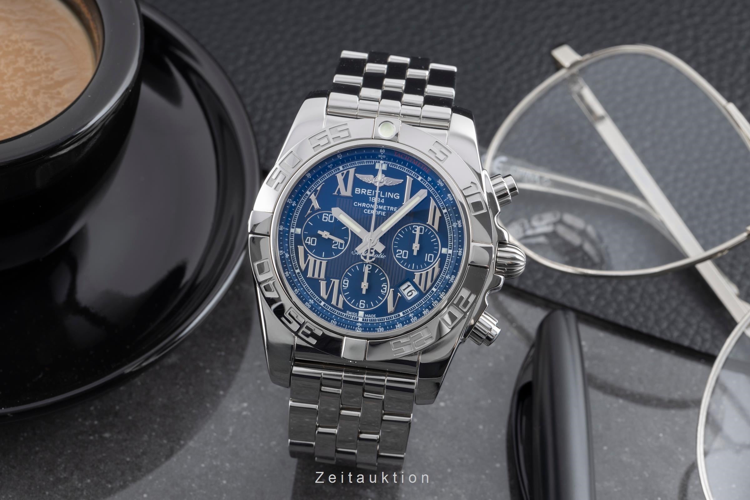 Breitling Chronomat steel automatic men's watch AB0110  [2503246]