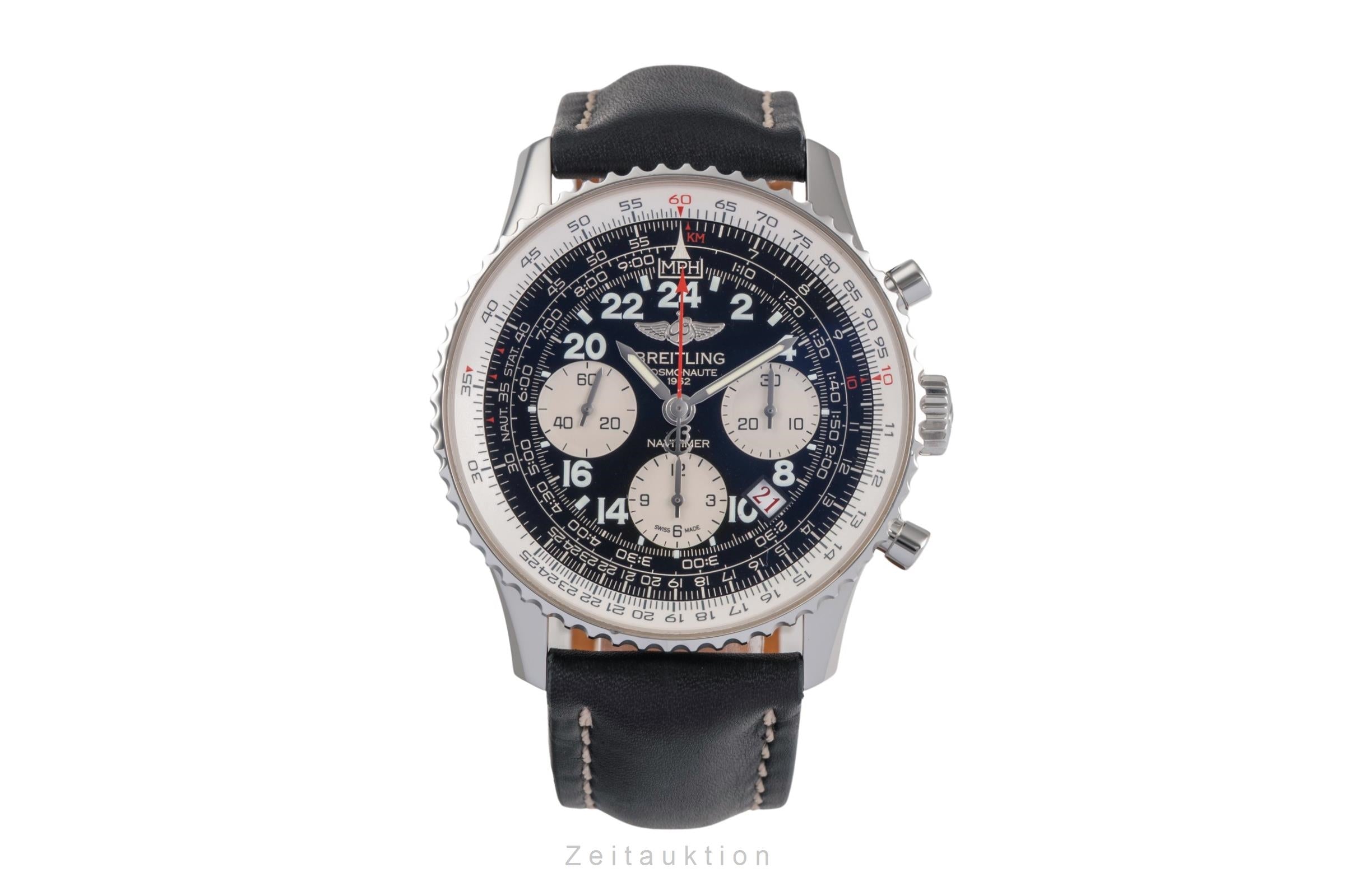 Breitling Navitimer Cosmonaute chronograph steel manual winding men's watch AB021012/BB59 Limited  [2503248]