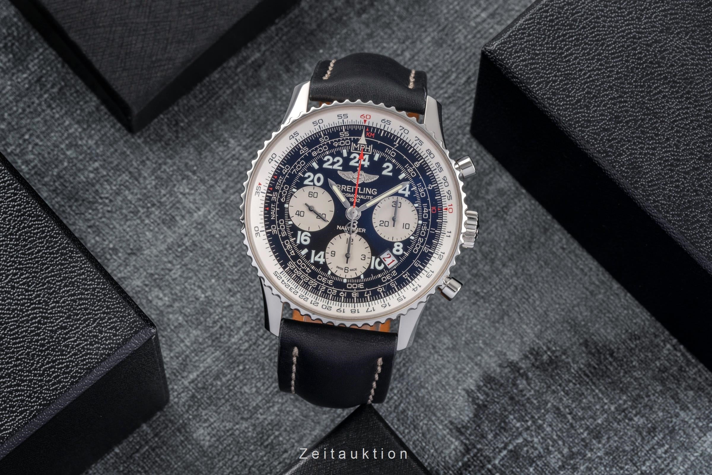 Breitling Navitimer Cosmonaute chronograph steel manual winding men's watch AB021012/BB59 Limited  [2503248]