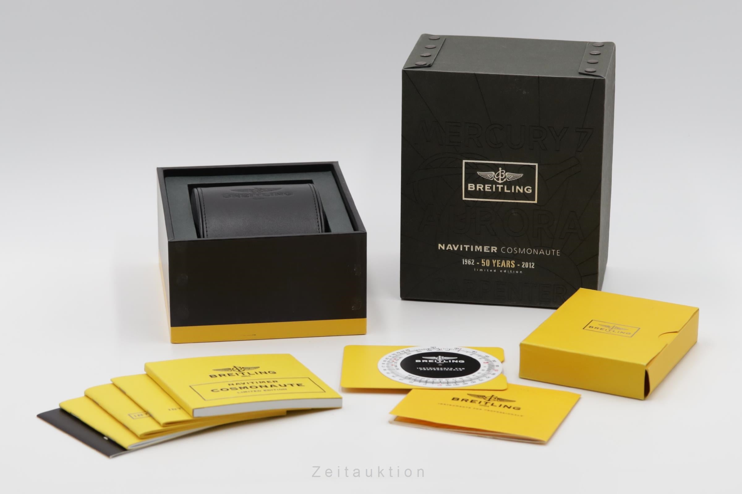 Breitling Navitimer Cosmonaute chronograph steel manual winding men's watch AB021012/BB59 Limited  [2503248]