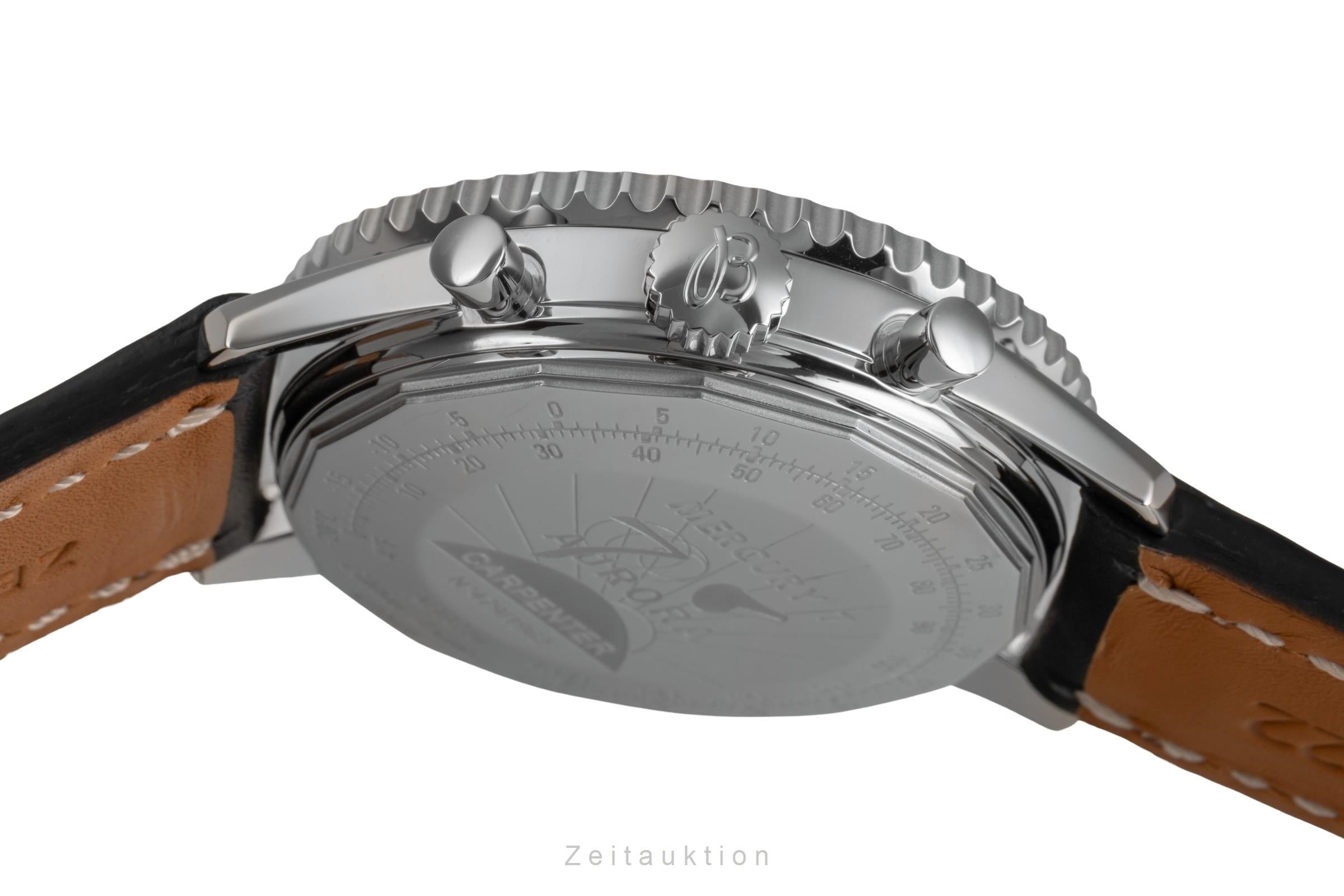 Breitling Navitimer Cosmonaute chronograph steel manual winding