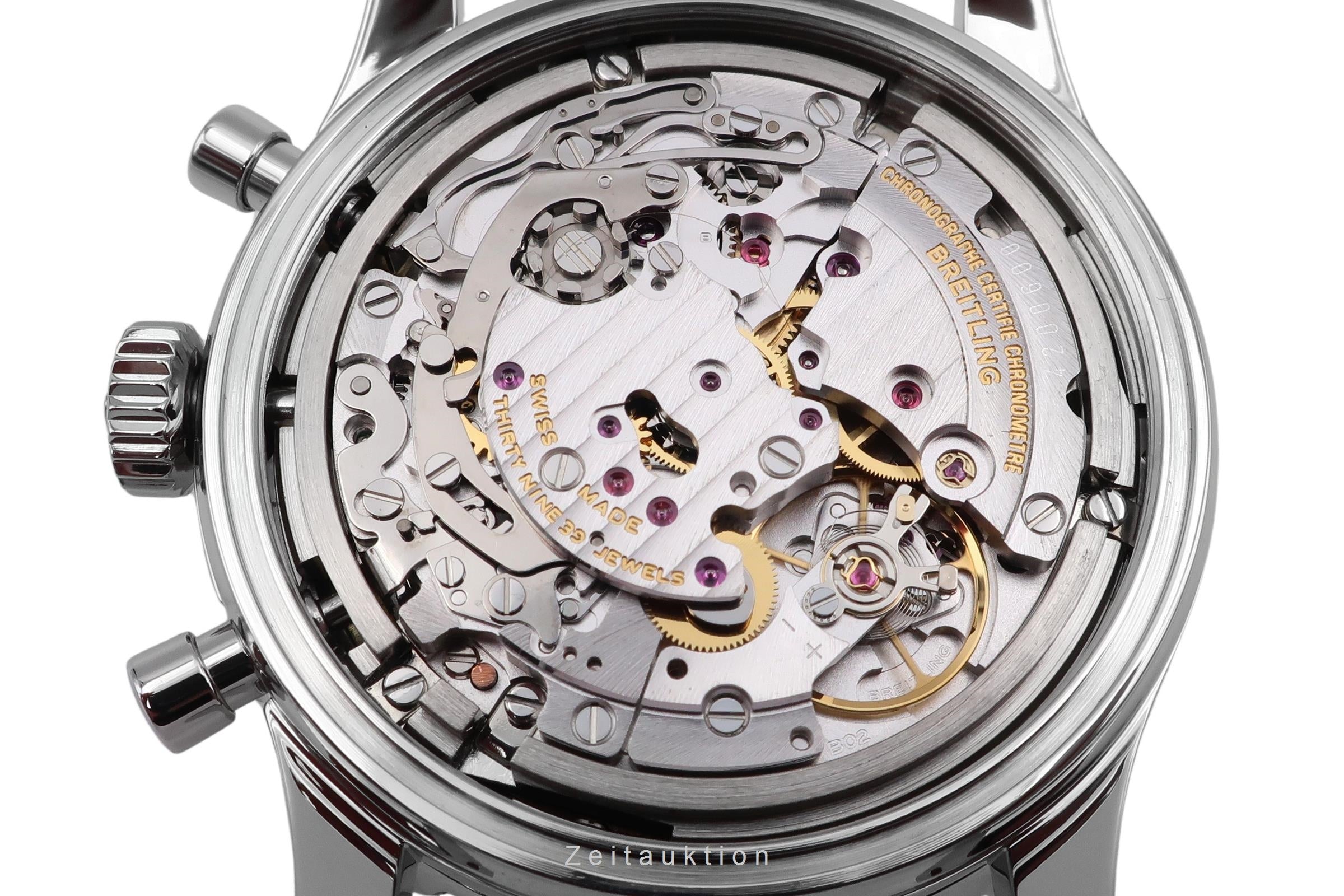 Breitling Navitimer Cosmonaute chronograph steel manual winding men's watch AB021012/BB59 Limited  [2503248]