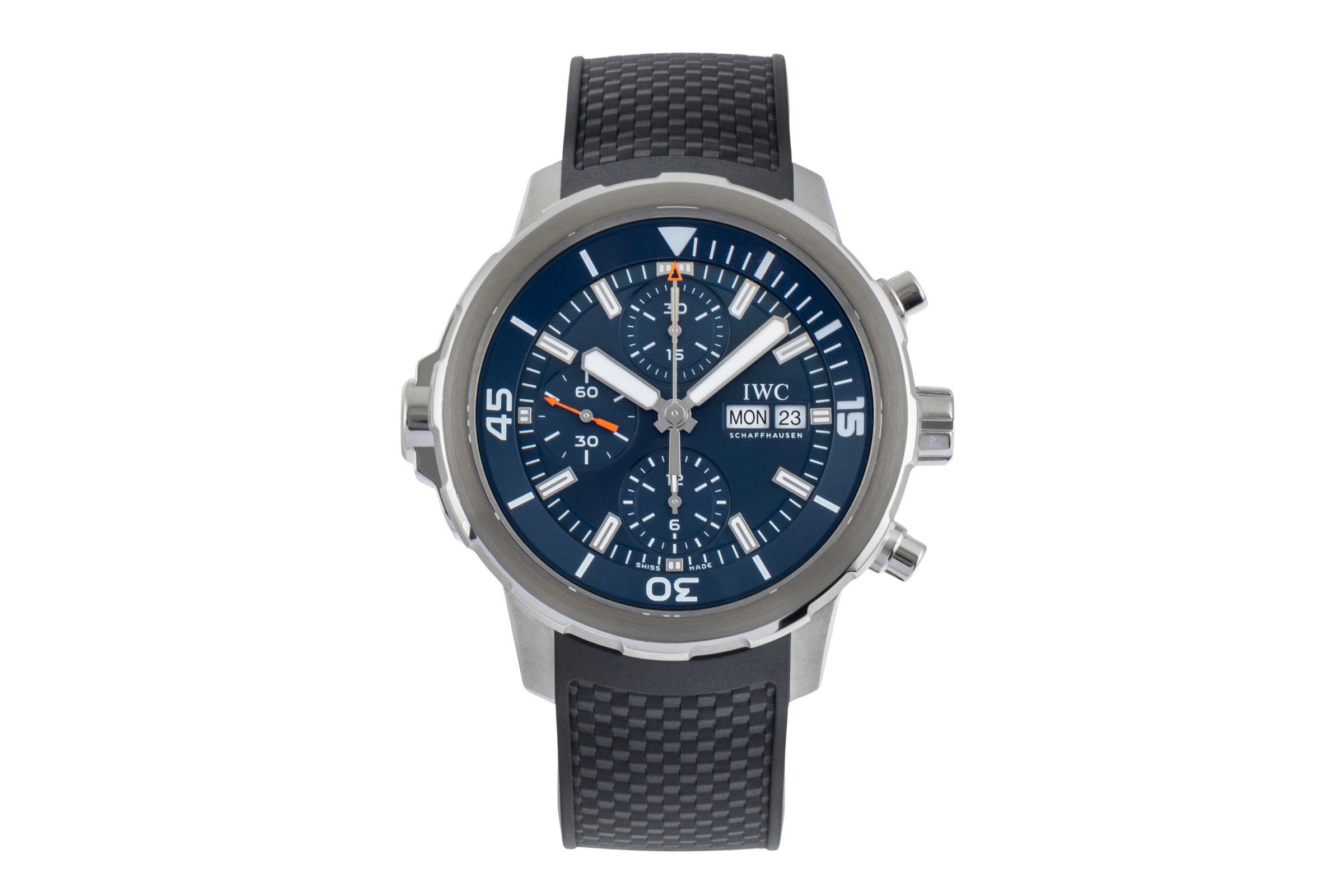 IWC Aquatimer cronografo acciaio automatismo orologio da uomo IW376805 LP: 7800EUR  [2503250]