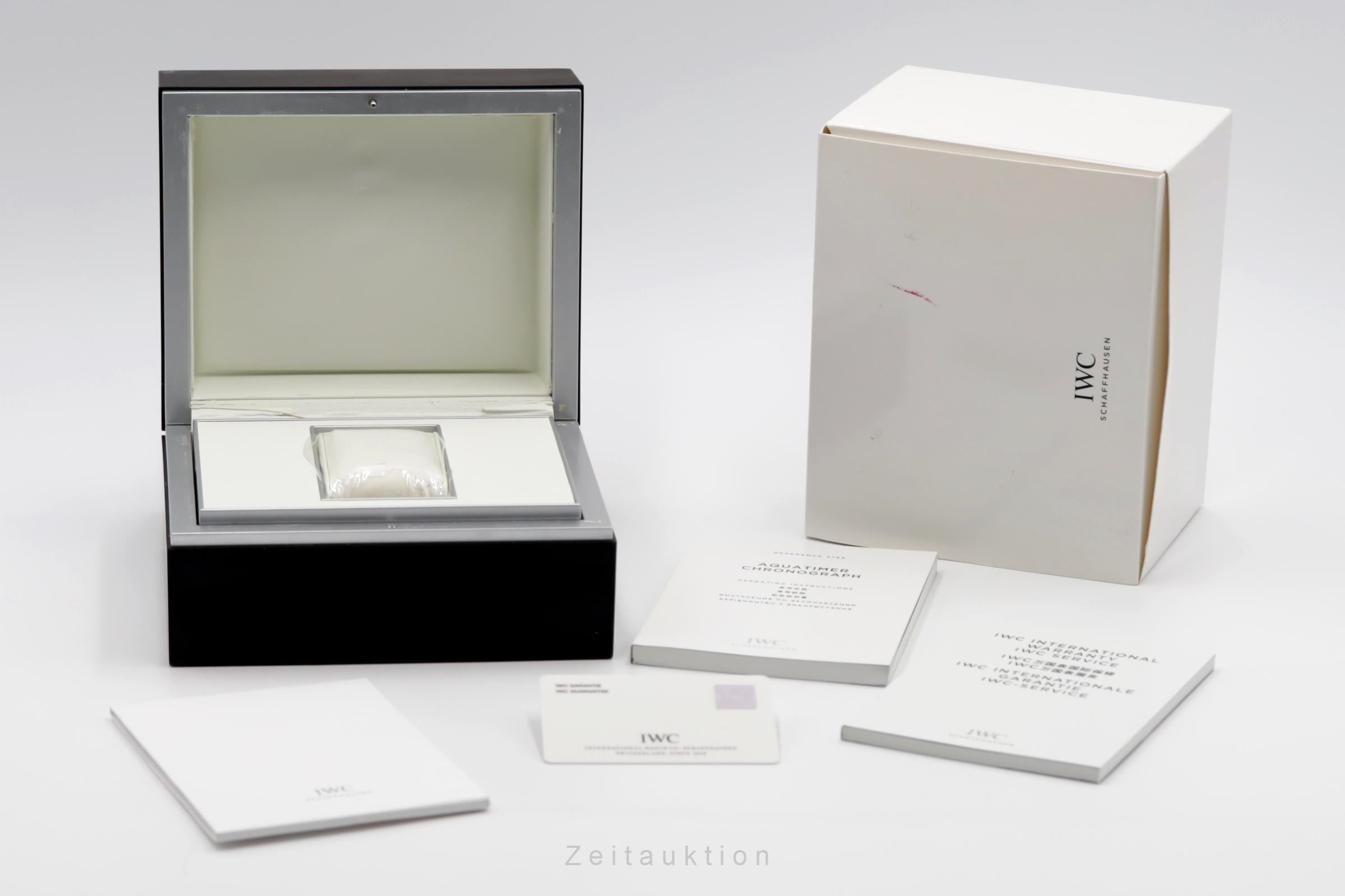 IWC Aquatimer Cousteau Chronograph Stahl Automatik Herrenuhr Ref. IW376805 B&P [2503250]