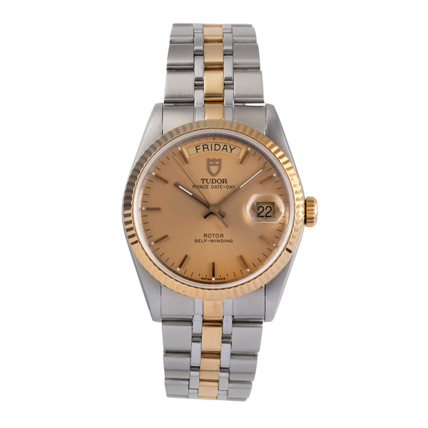 Tudor Date-Day acier / or  automatique montre pour hommes 76213  [2503251]