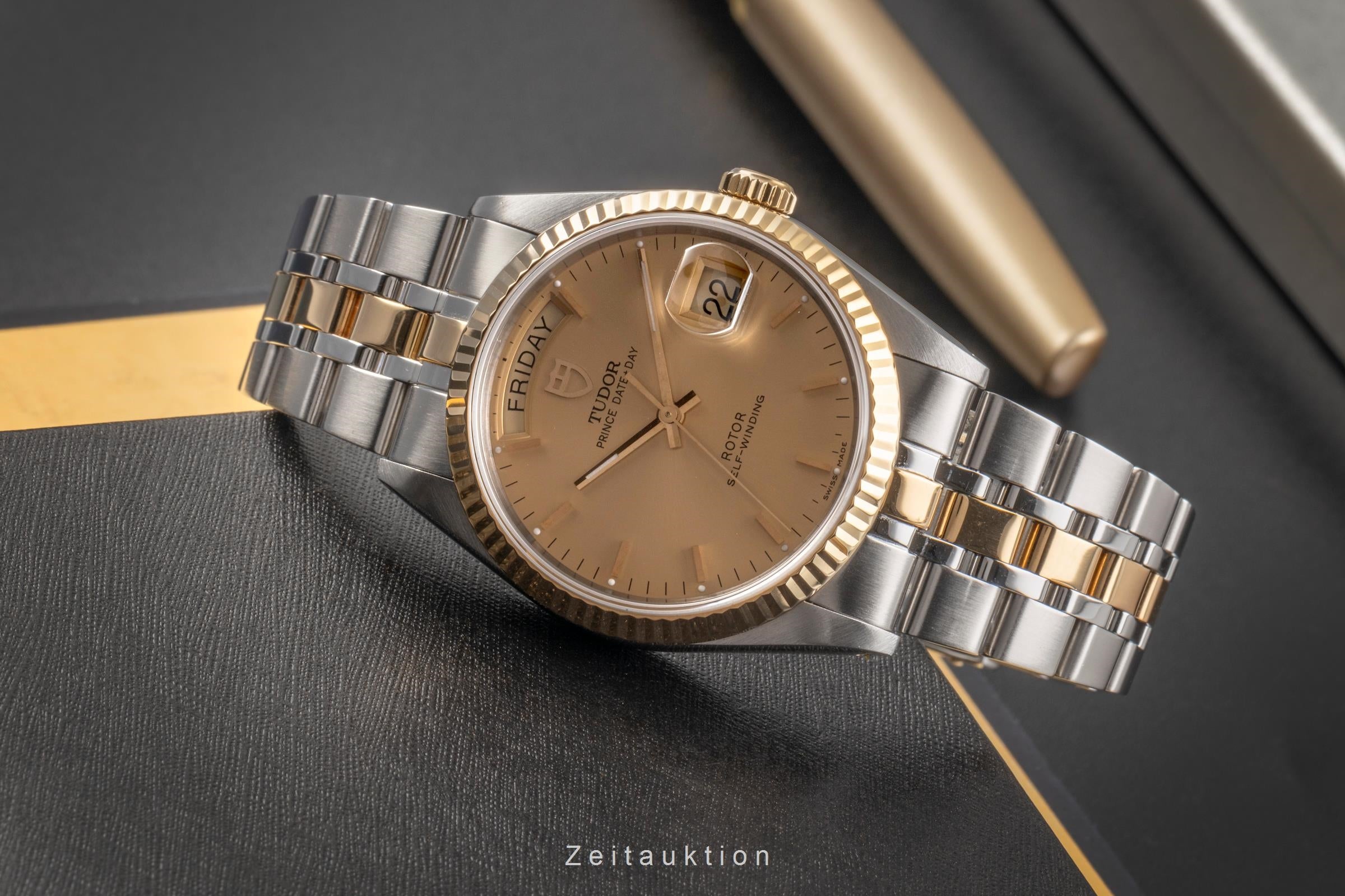 Tudor Date-Day acier / or  automatique montre pour hommes 76213  [2503251]