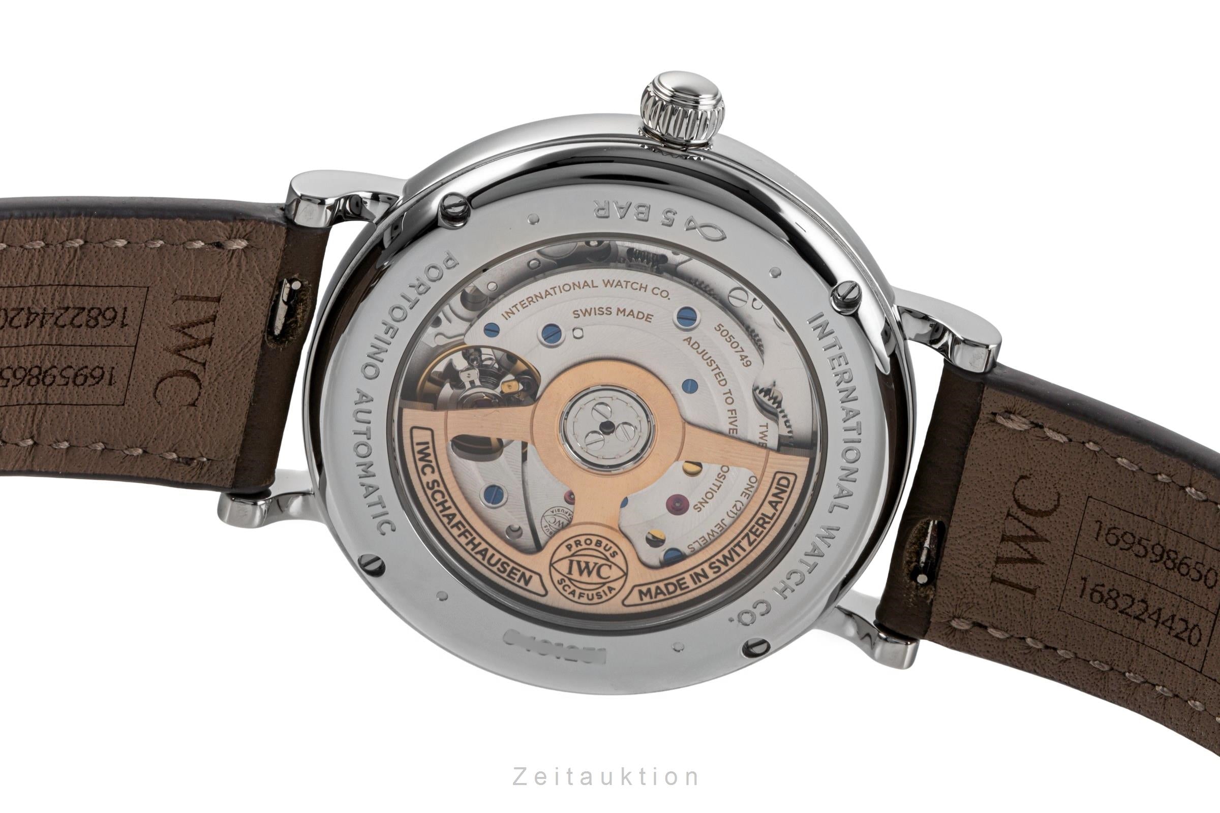 IWC Portofino steel automatic men's watch IW458603 LP: 6200EUR  [2503252]