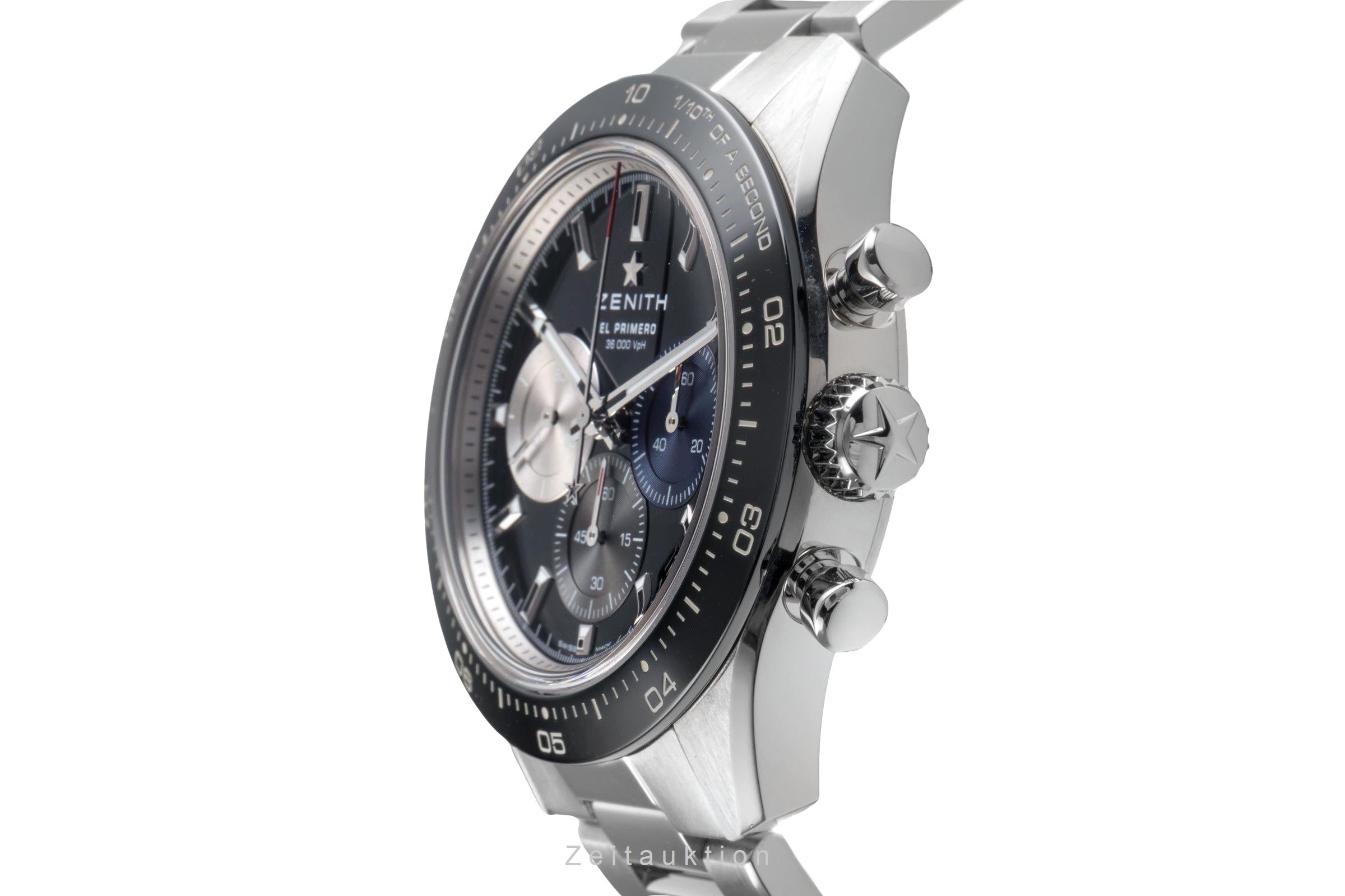 Zenith Chronomaster chronographe acier automatique montre pour hommes 03.3100.3600/21.M3100	 LP: 11800EUR  [2503253]