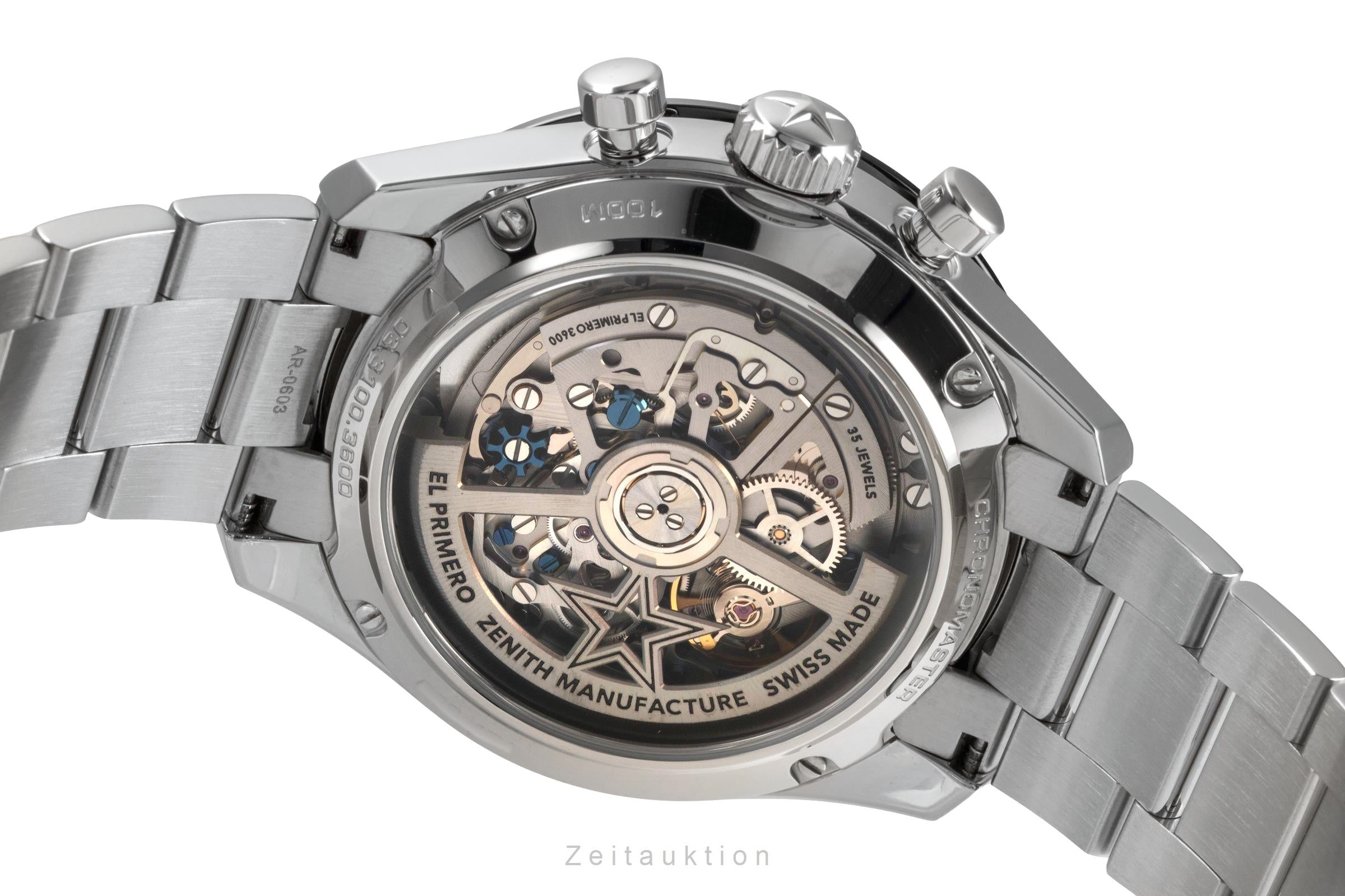 Zenith Chronomaster chronographe acier automatique montre pour hommes 03.3100.3600/21.M3100	 LP: 11800EUR  [2503253]