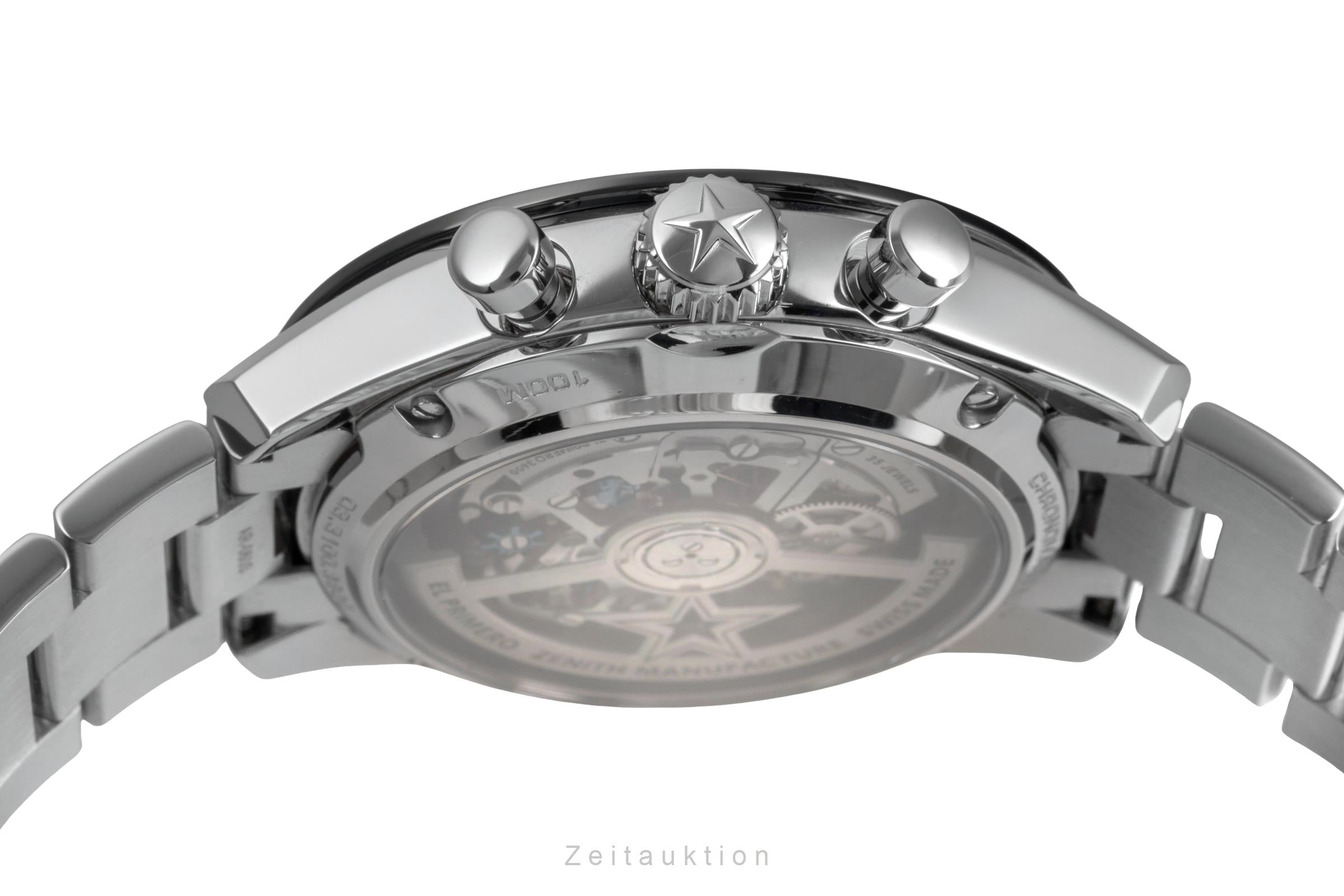 Zenith Chronomaster chronographe acier automatique montre pour hommes 03.3100.3600/21.M3100	 LP: 11800EUR  [2503253]