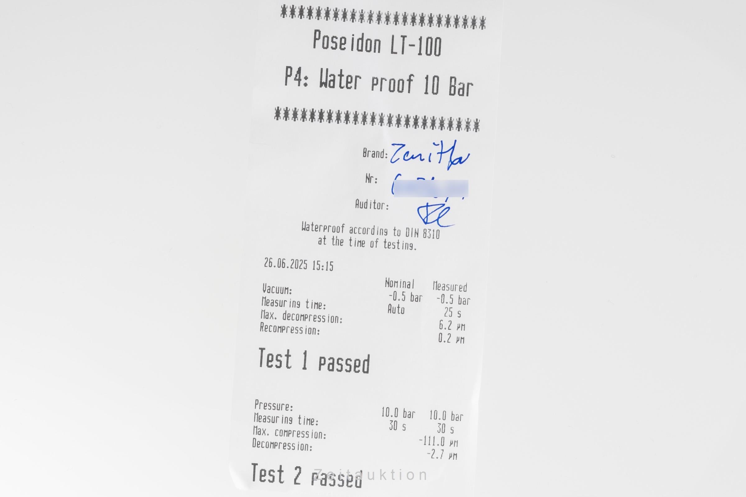 Zenith Chronomaster chronographe acier automatique montre pour hommes 03.3100.3600/21.M3100	 LP: 11800EUR  [2503253]