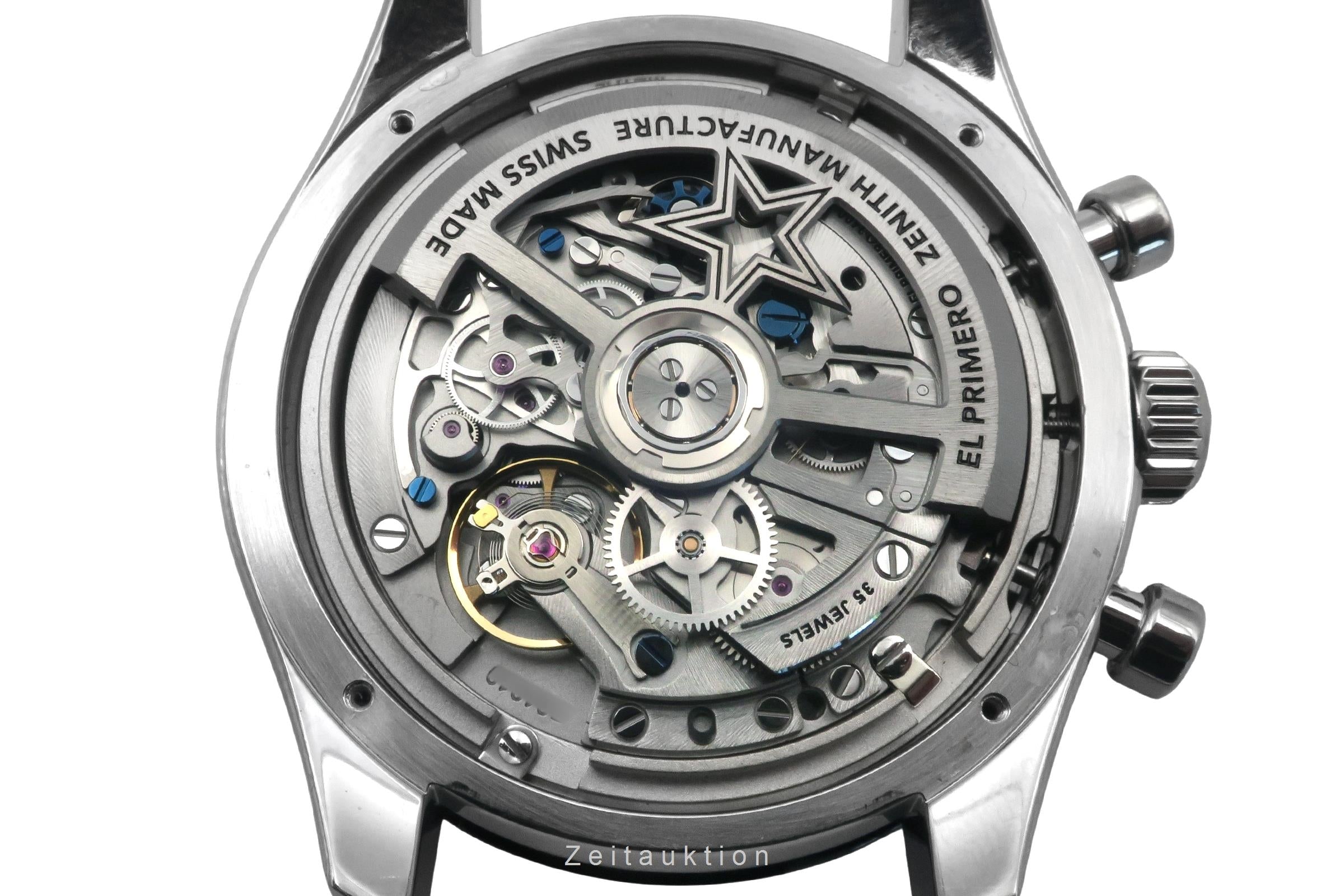 Zenith Chronomaster chronographe acier automatique montre pour hommes 03.3100.3600/21.M3100	 LP: 11800EUR  [2503253]