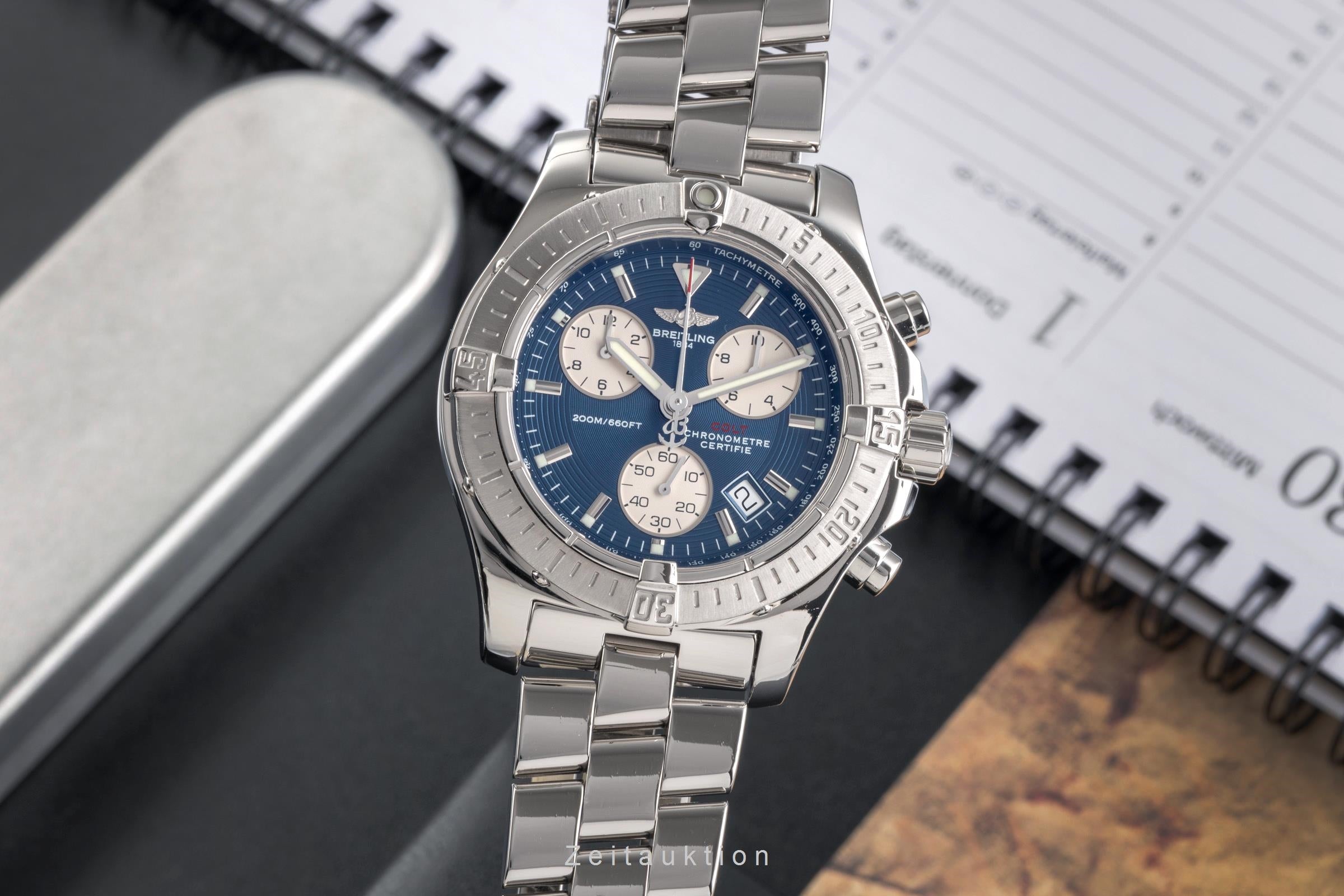 Breitling Colt Chronograph  chronograph steel quartz men's watch A73380  [2503257]