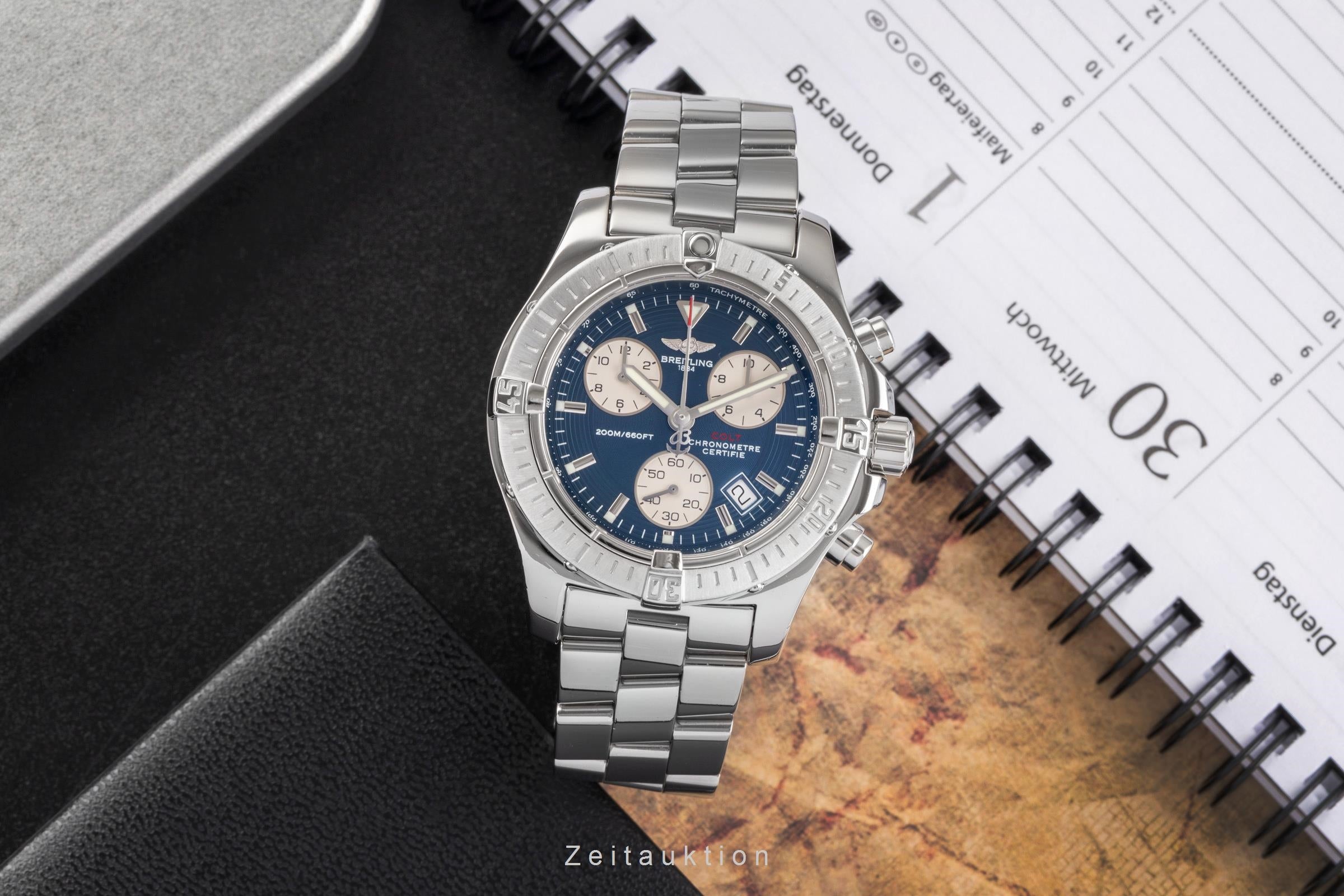 Breitling Colt Chronograph  chronograph steel quartz men's watch A73380  [2503257]