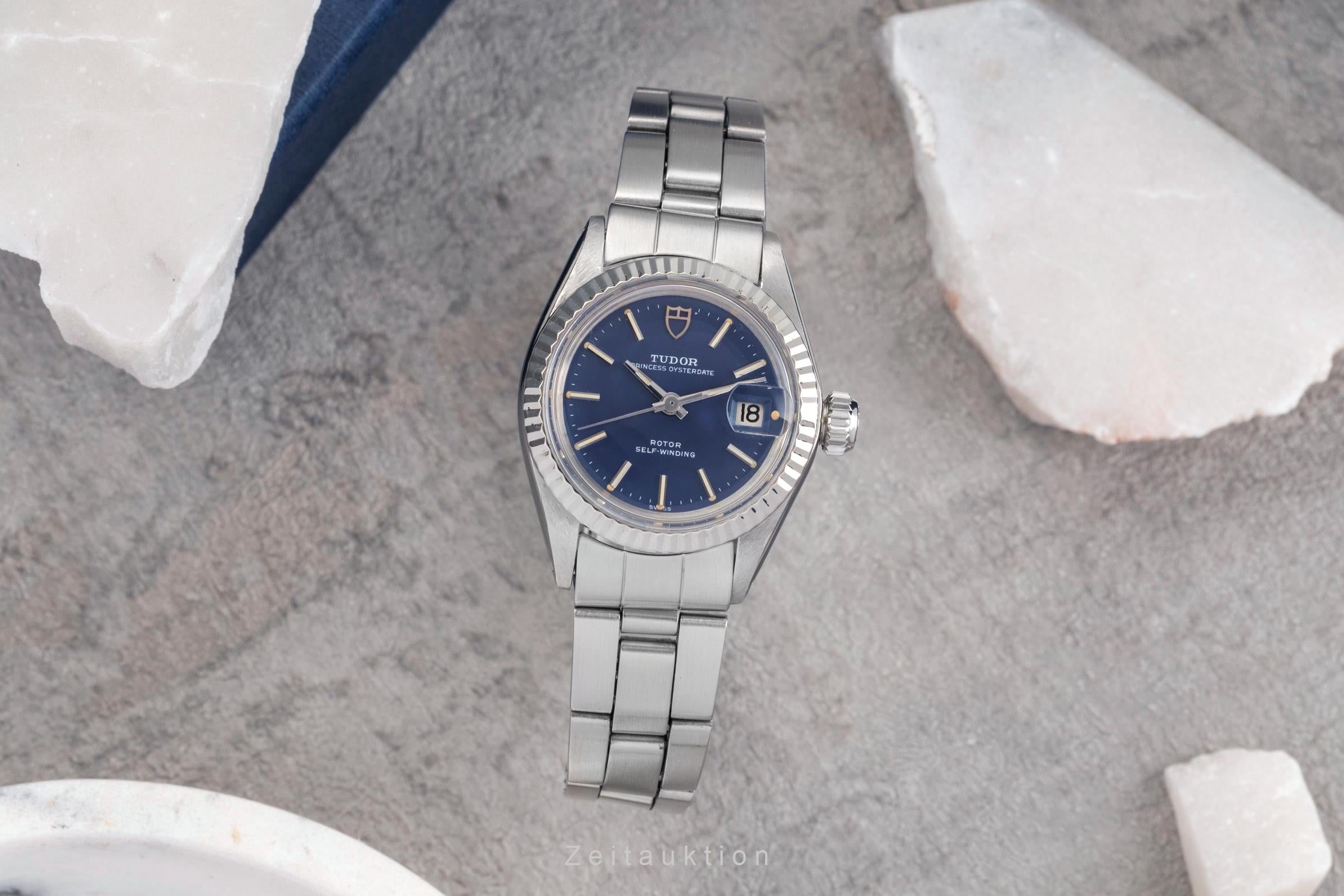 Tudor Oysterdate Stahl Weissgold Automatik Damenuhr Ref. 7637/4  [2503259]