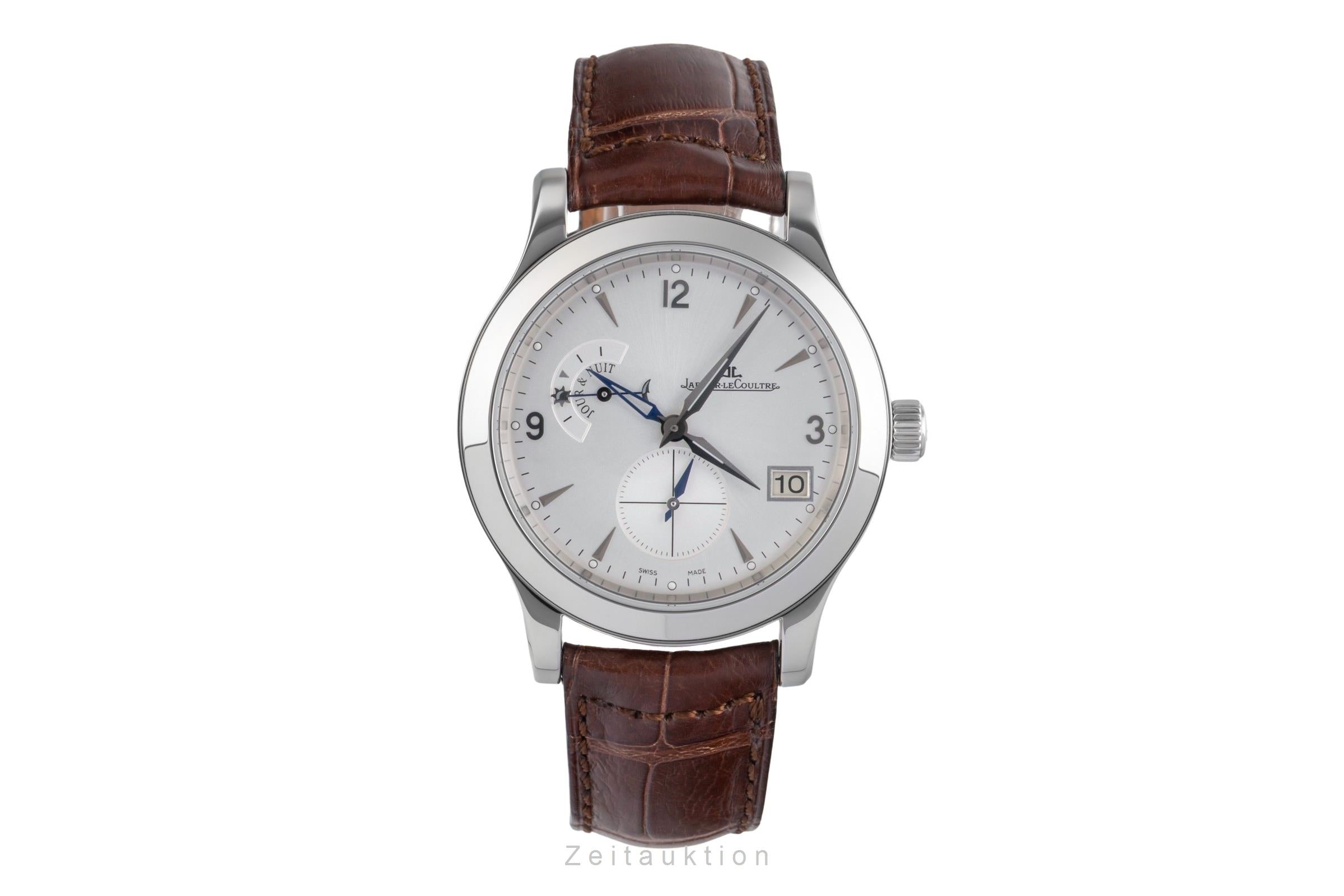 Jaeger LeCoultre Master Hometime steel automatic men's watch Q1628420 , 147.8.05.S  [2503262]