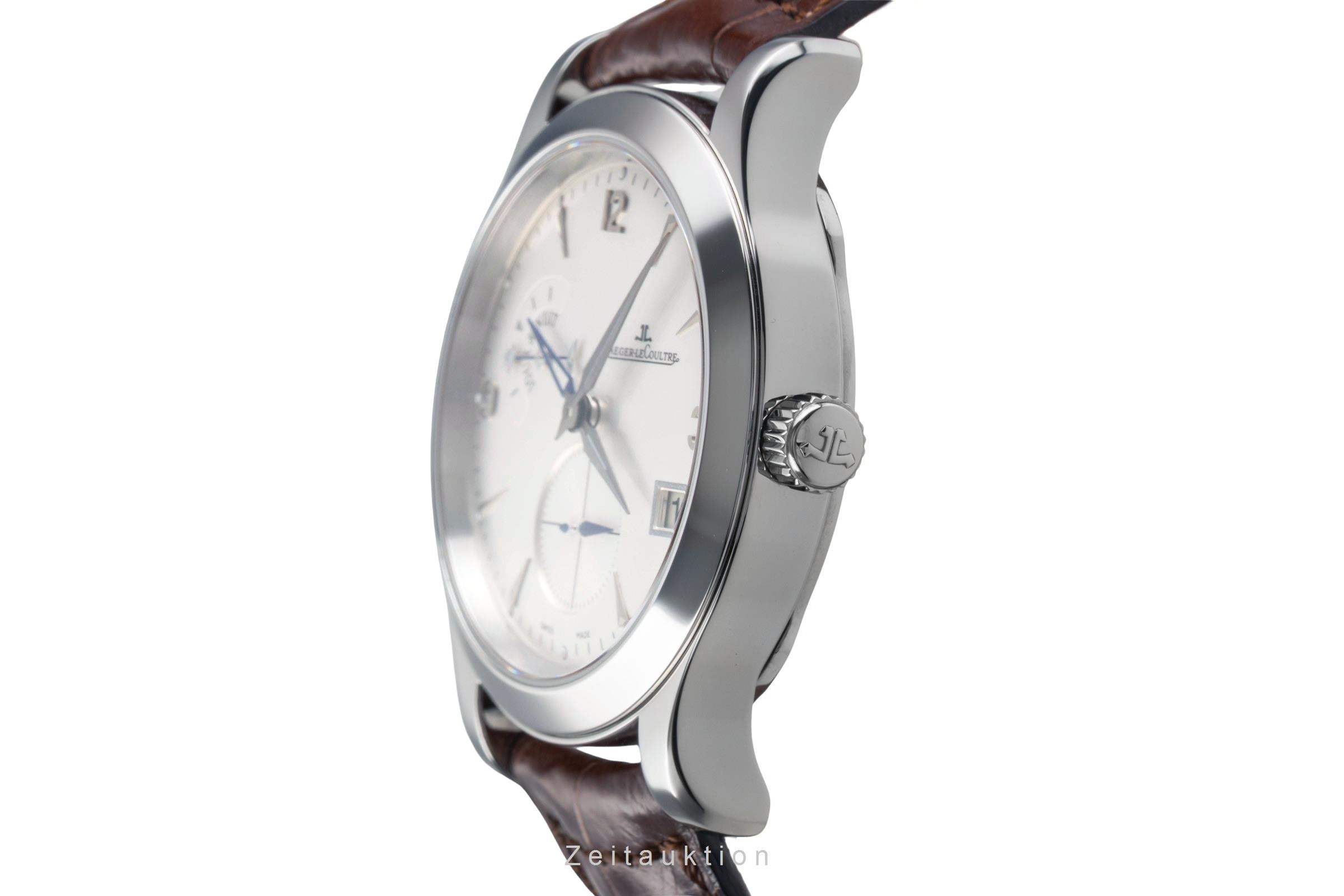 Jaeger LeCoultre Master Hometime steel automatic men's watch Q1628420 , 147.8.05.S  [2503262]