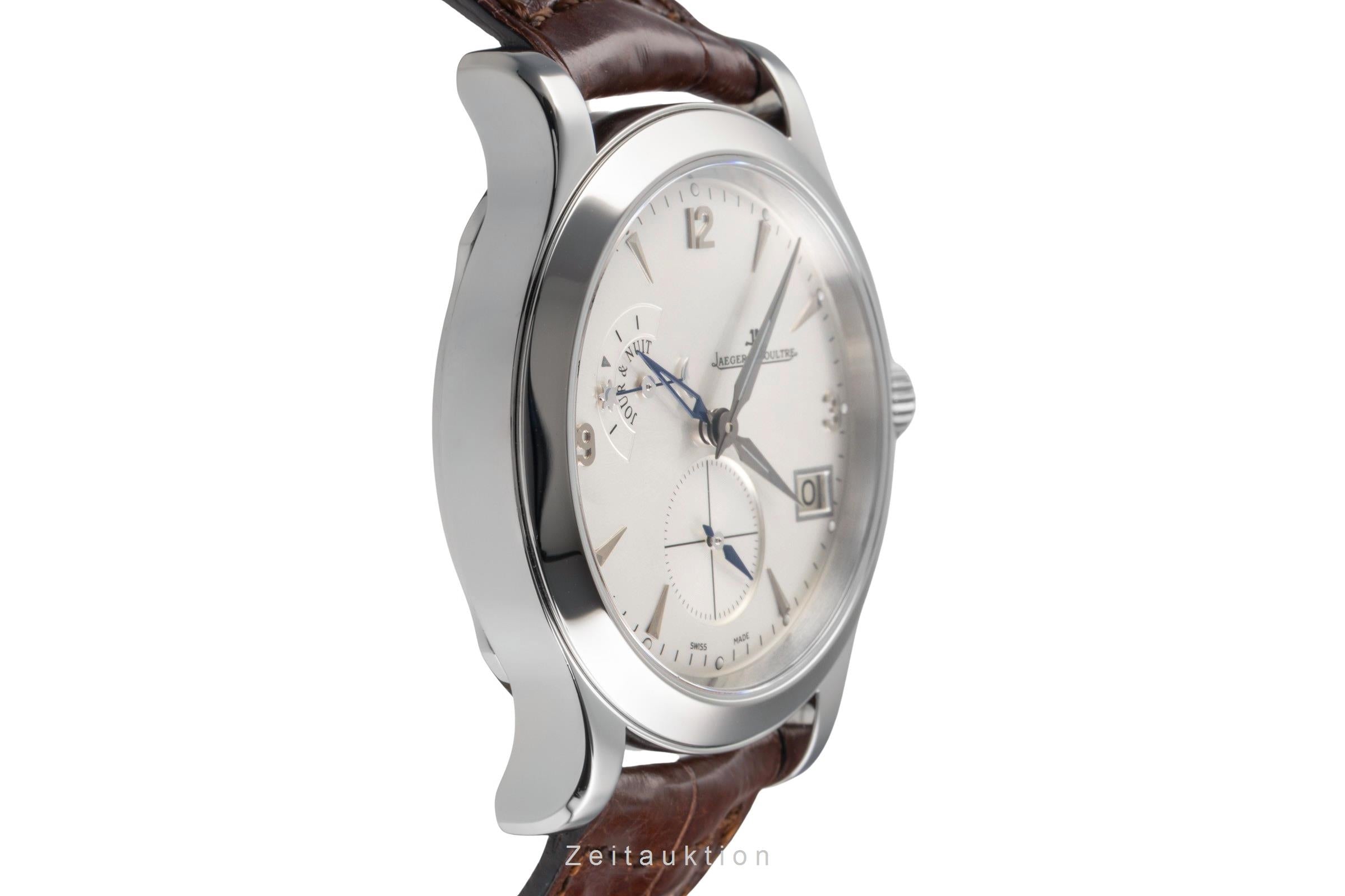 Jaeger LeCoultre Master Hometime steel automatic men's watch Q1628420 , 147.8.05.S  [2503262]