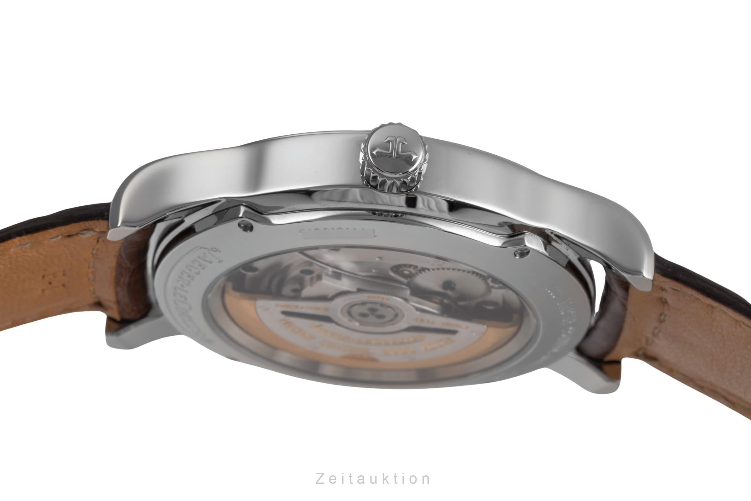 Jaeger LeCoultre Master Hometime steel automatic men's watch Q1628420 , 147.8.05.S  [2503262]