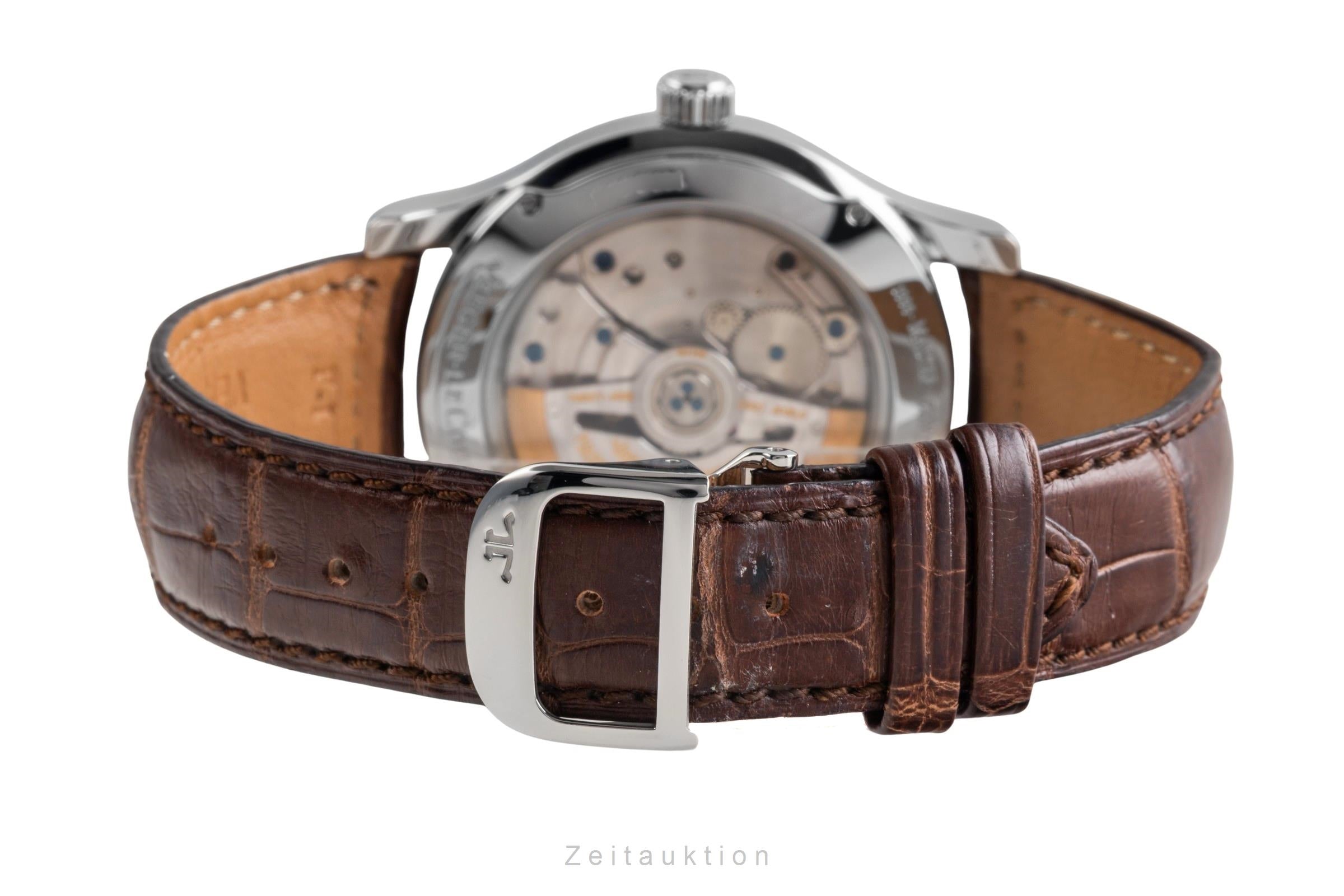 Jaeger LeCoultre Master Hometime steel automatic men's watch Q1628420 , 147.8.05.S  [2503262]