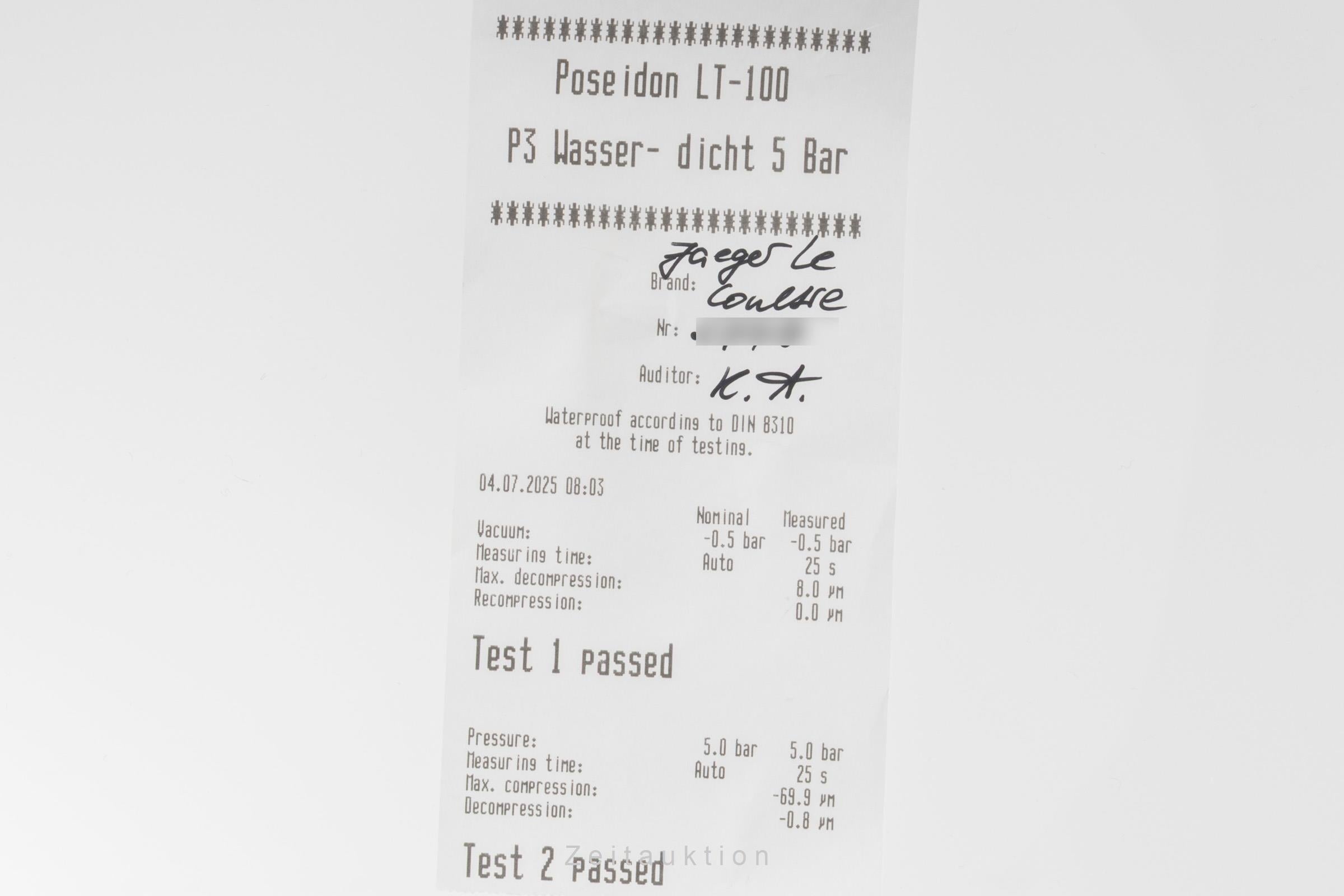 Jaeger LeCoultre Master Hometime steel automatic men's watch Q1628420 , 147.8.05.S  [2503262]