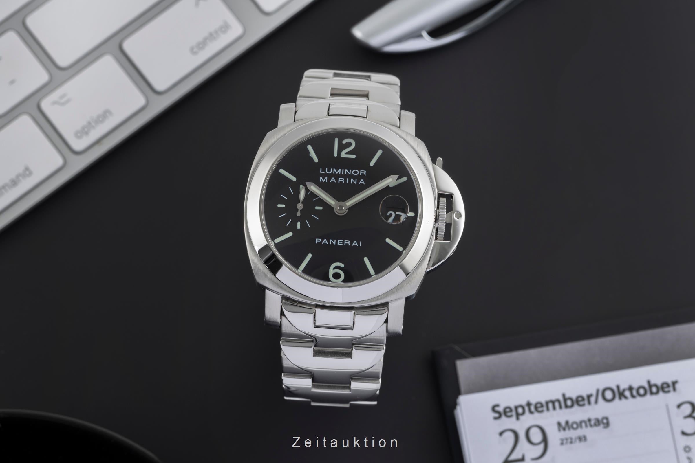 Panerai Luminor  steel automatic men's watch PAM00050  [2503265]