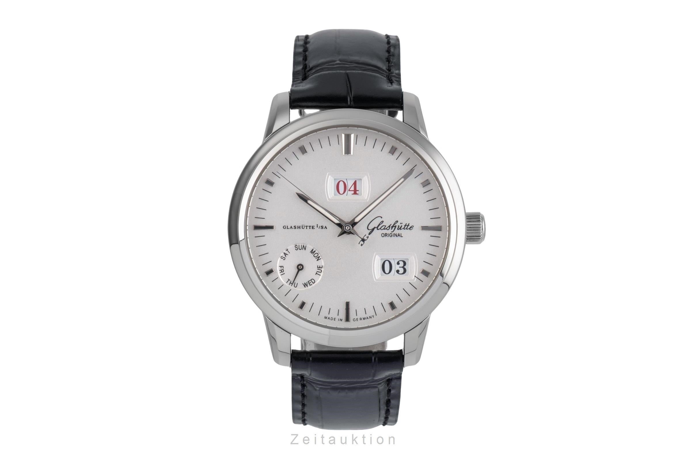 Glashütte Senator steel automatic men's watch 100-05-13-02-04  [2503266]