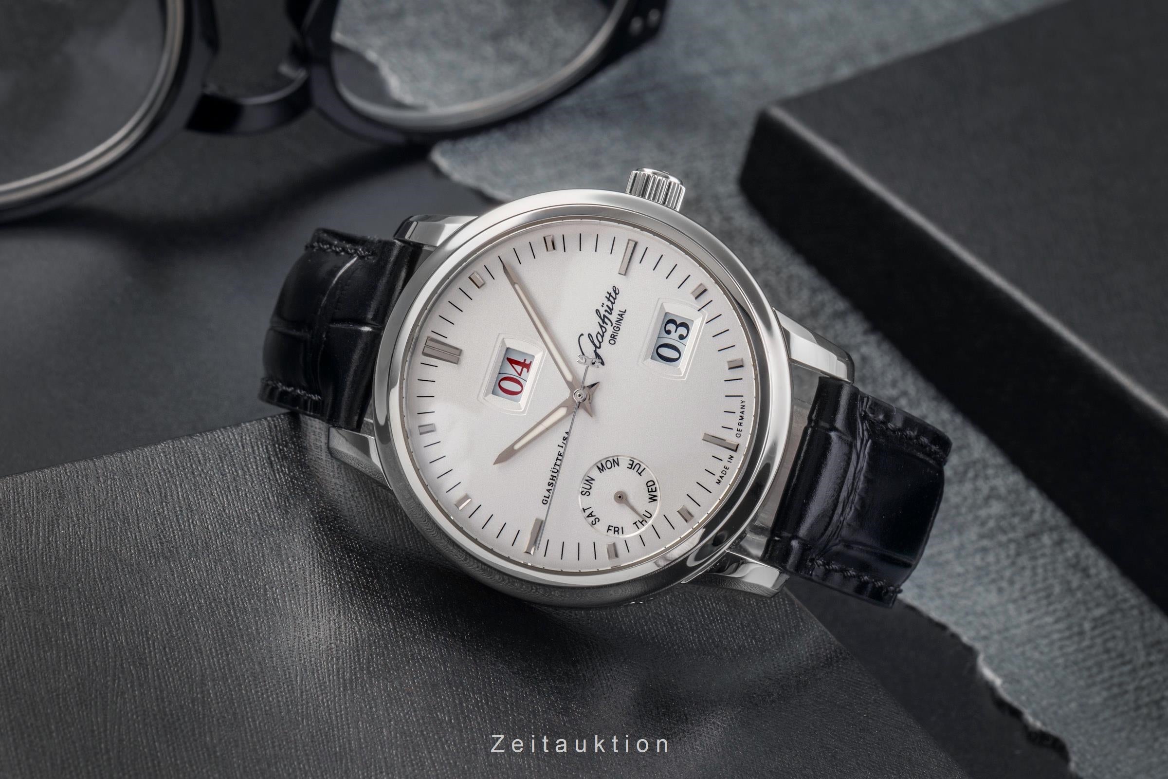 Glashütte Senator steel automatic men's watch 100-05-13-02-04  [2503266]