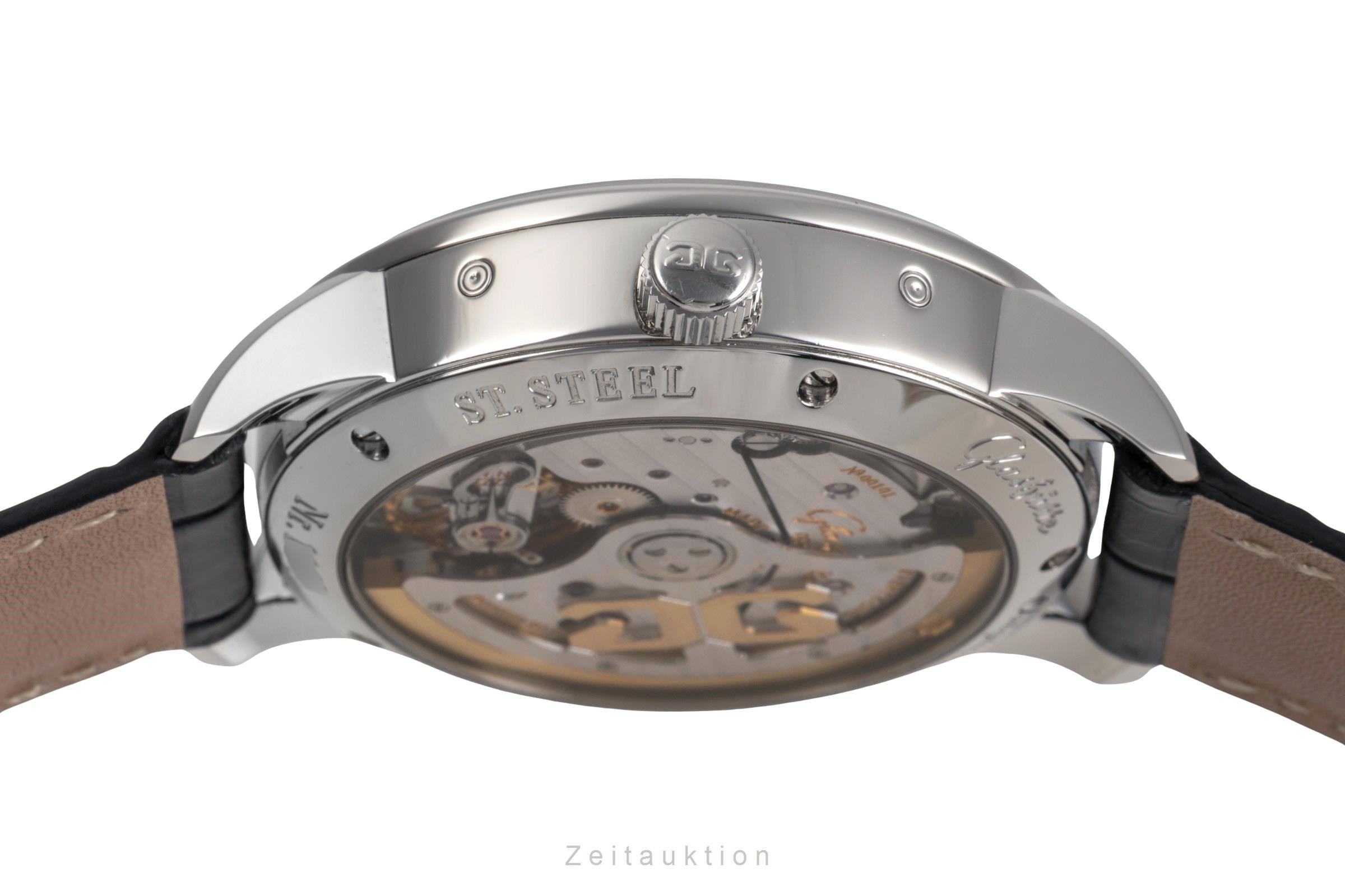 Glashütte Senator steel automatic men's watch 100-05-13-02-04  [2503266]