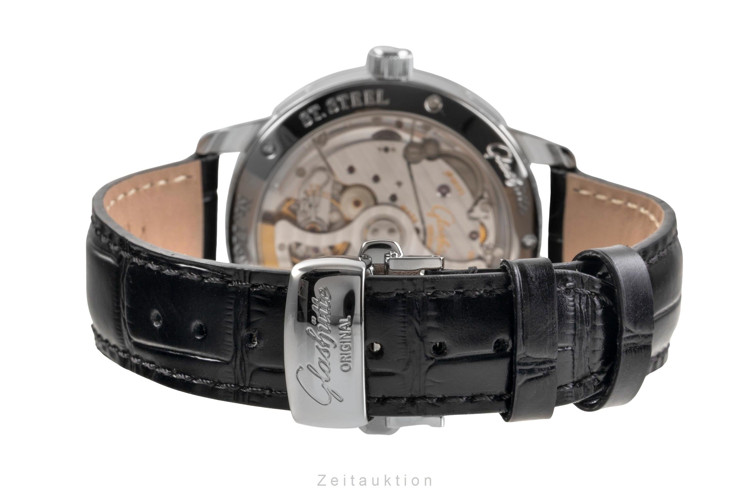 Glashütte Senator steel automatic men's watch 100-05-13-02-04  [2503266]